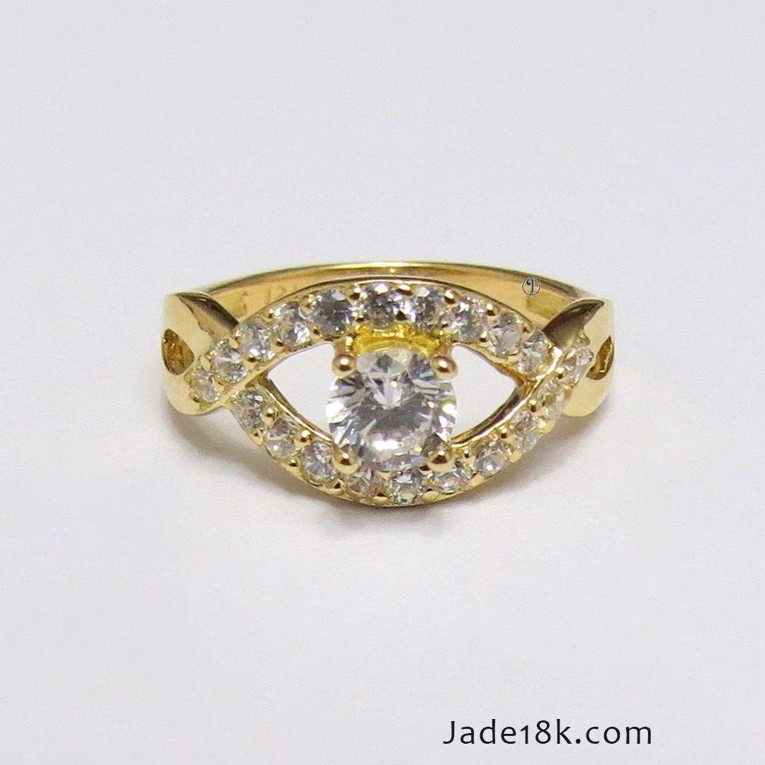 Anillo Visión Love en oro de 18k