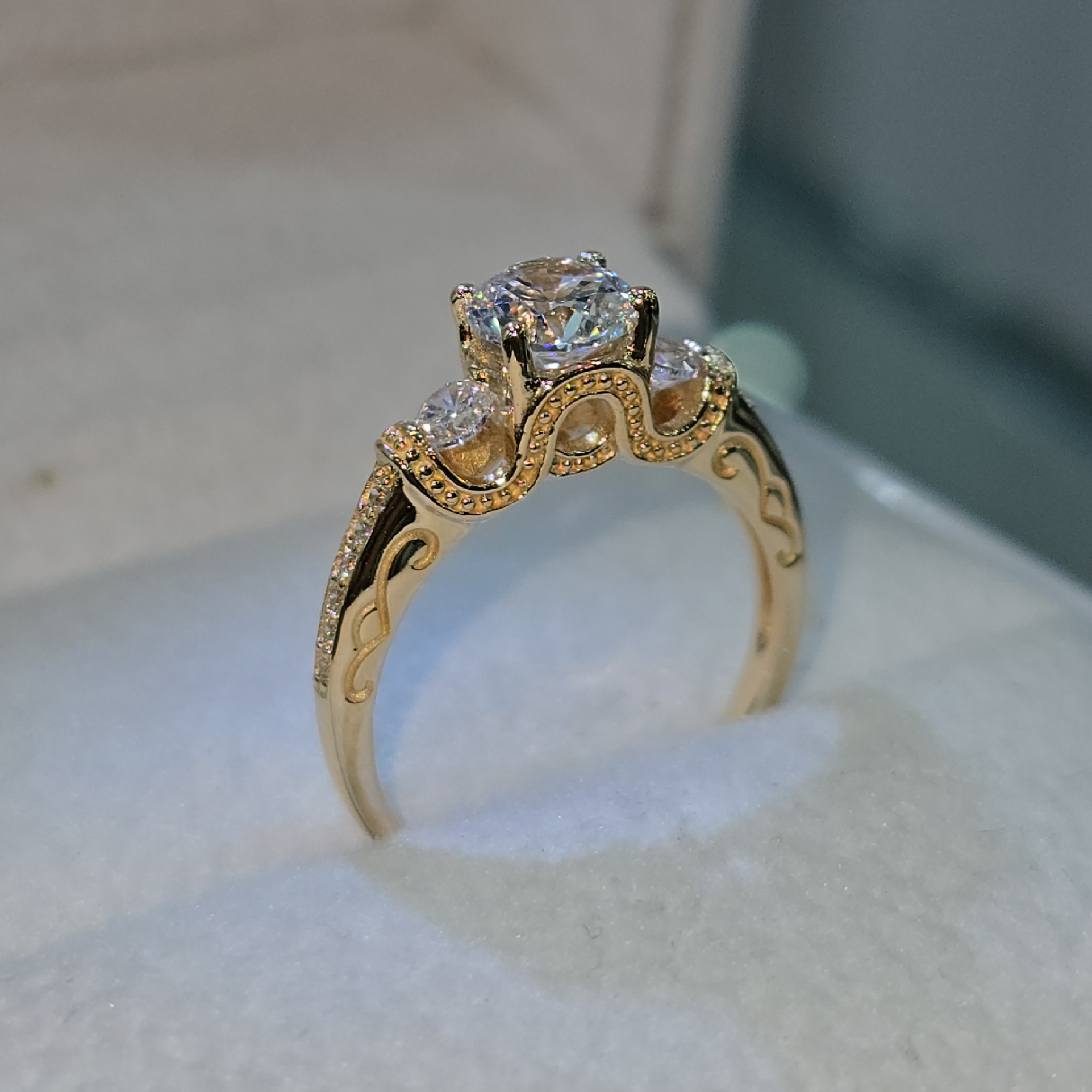 Anillo de Compromiso 'Legado Divino' - Oro 18k