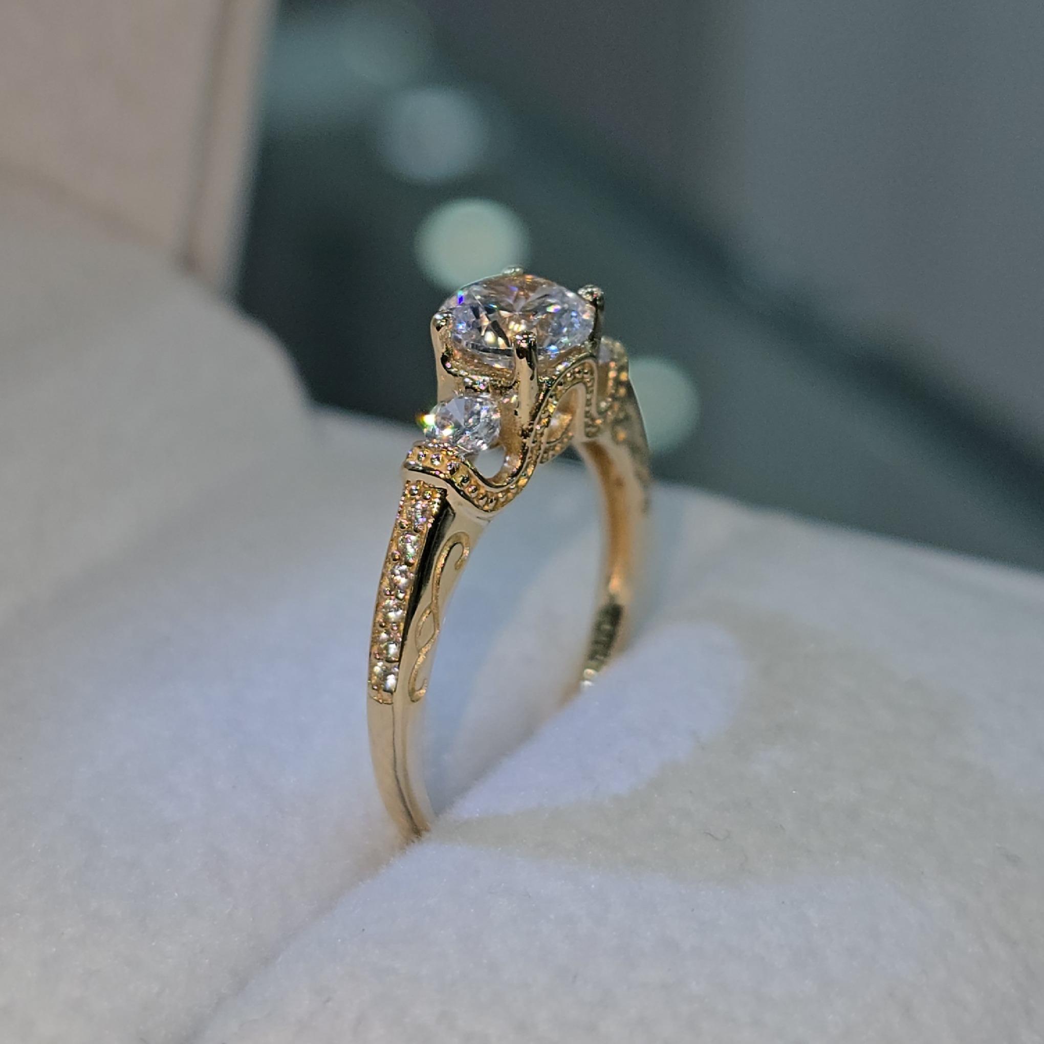 Anillo de Compromiso 'Legado Divino' - Oro 18k