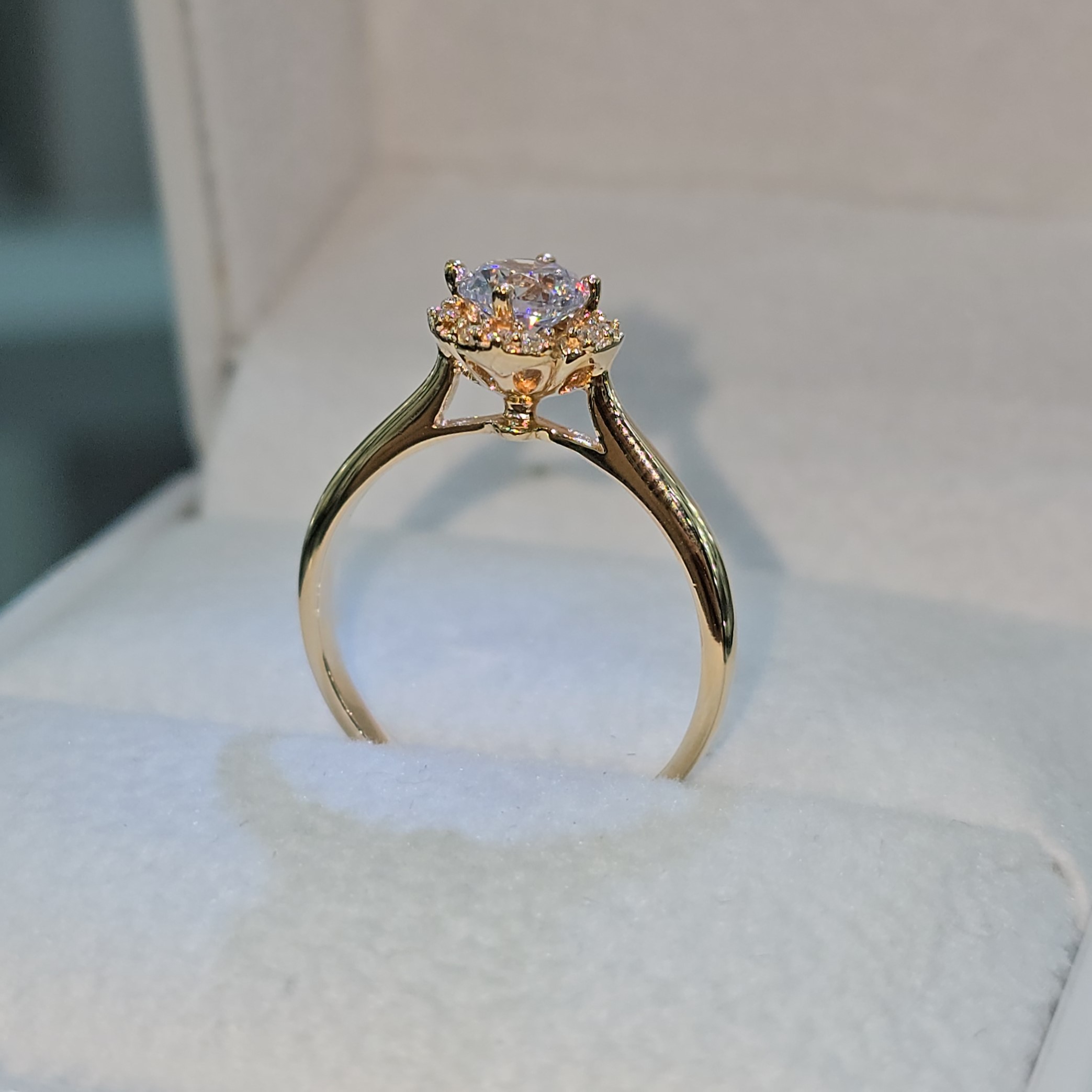 Anillo "La Llama de Gala"