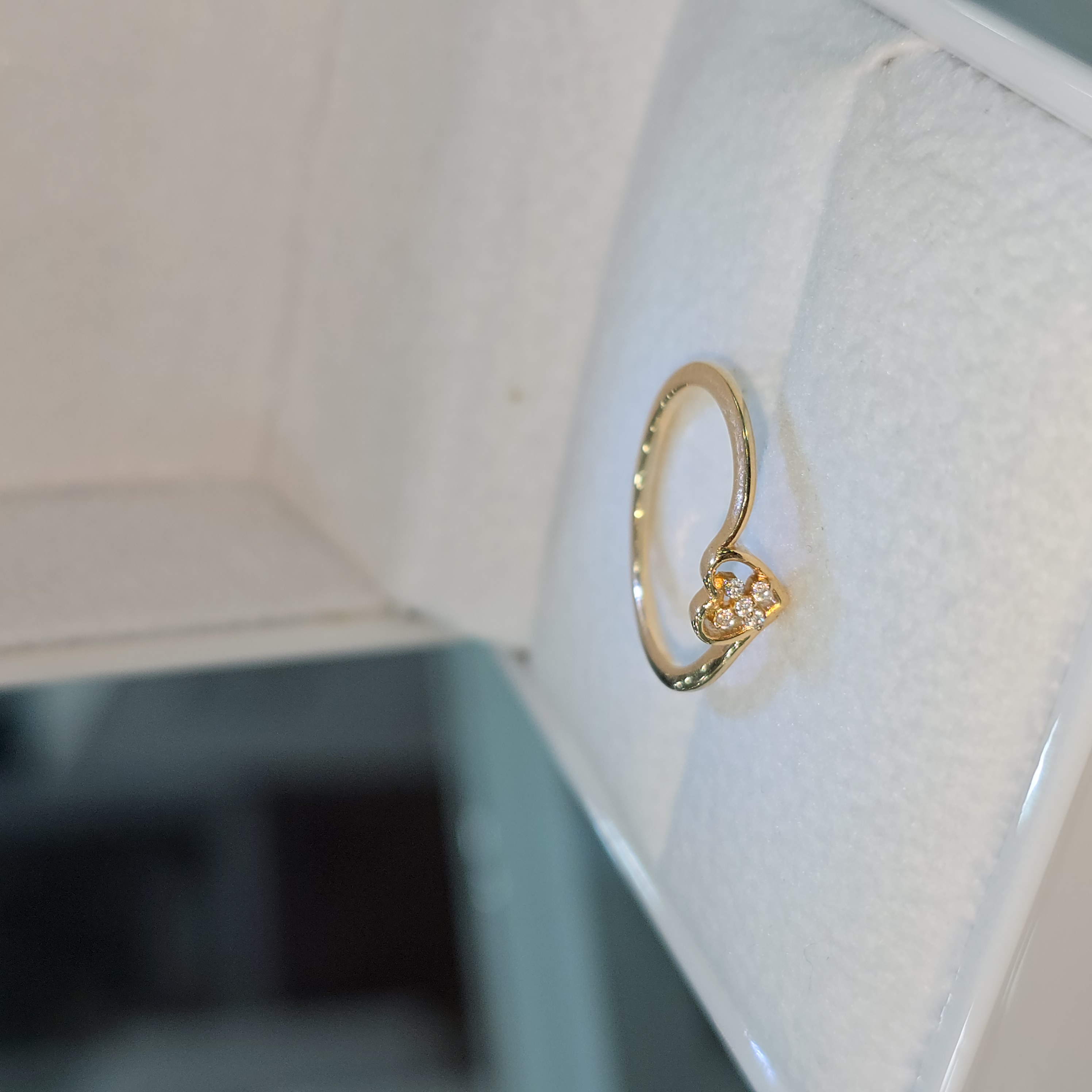 Anillo de Promesa con Moissanite "Tú, solo tú"