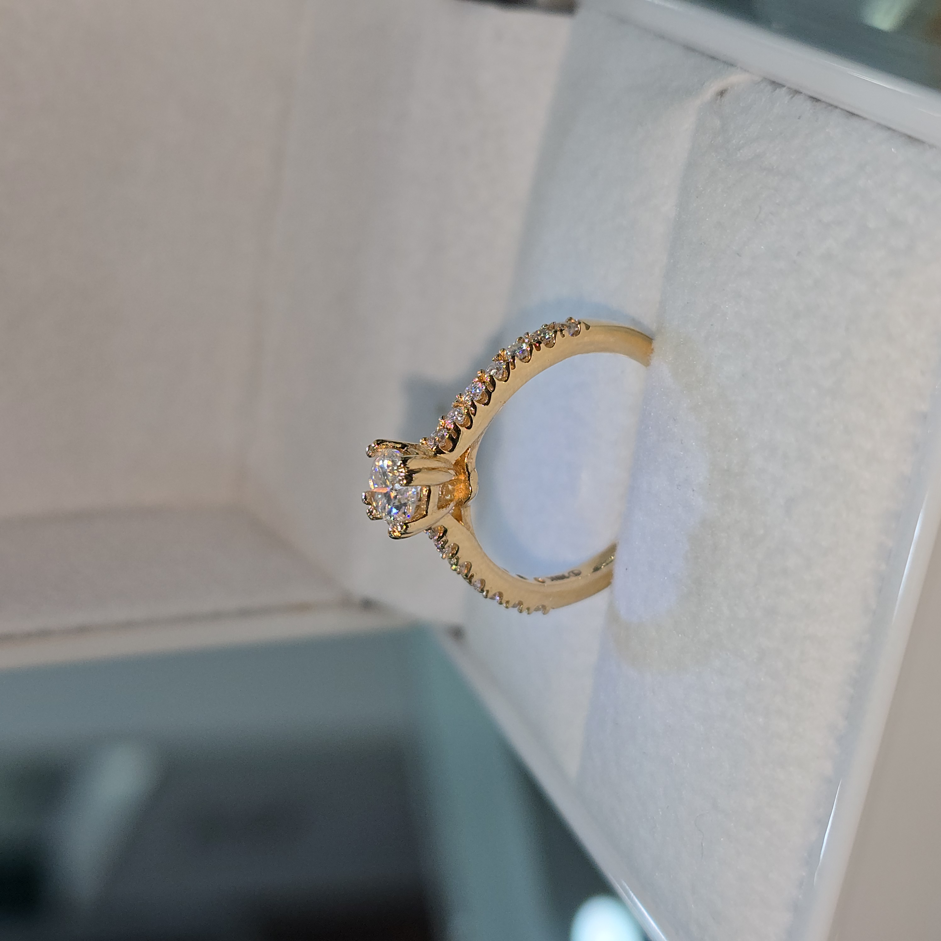 Anillo Moissanite "Almas Unidas"