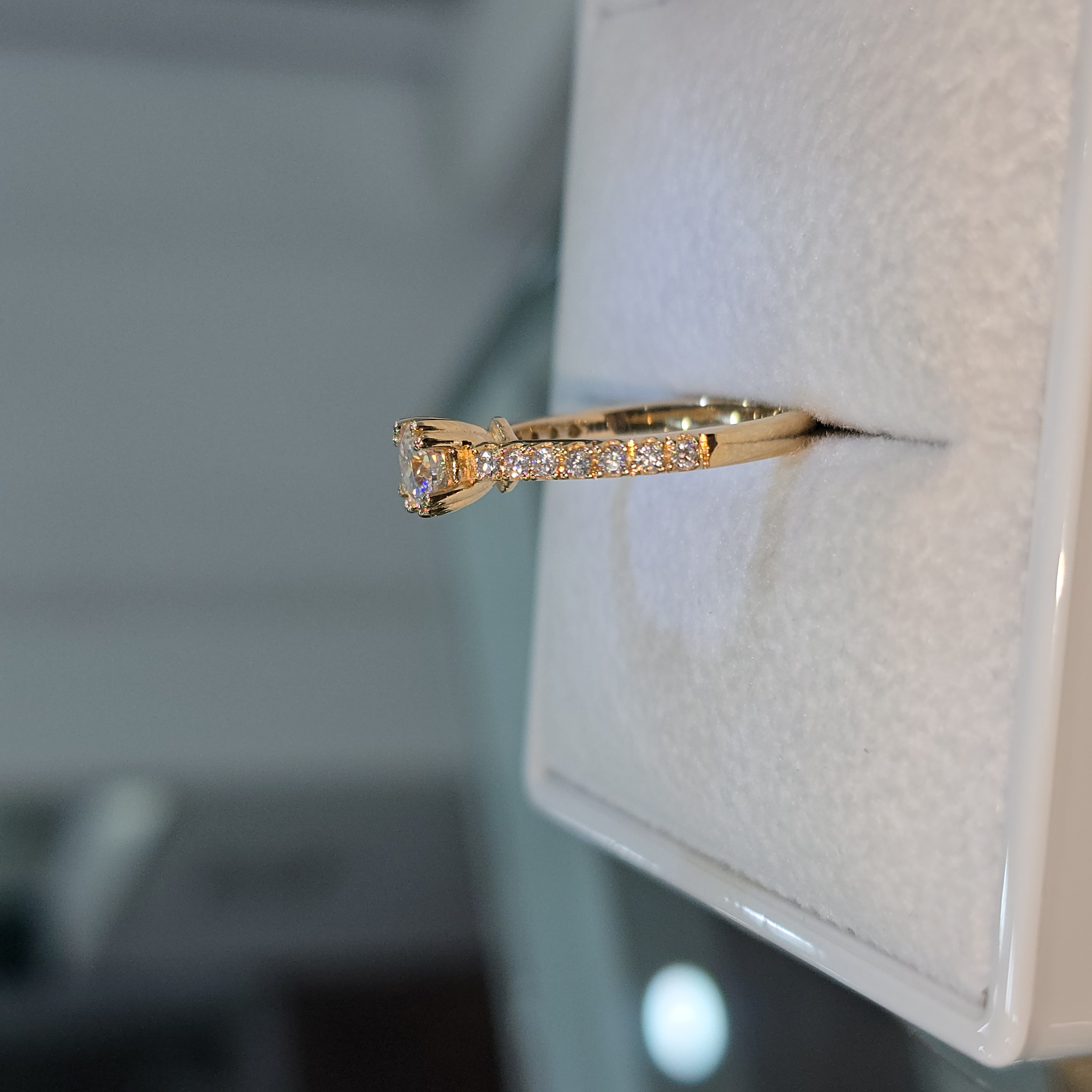 Anillo Moissanite "Almas Unidas"