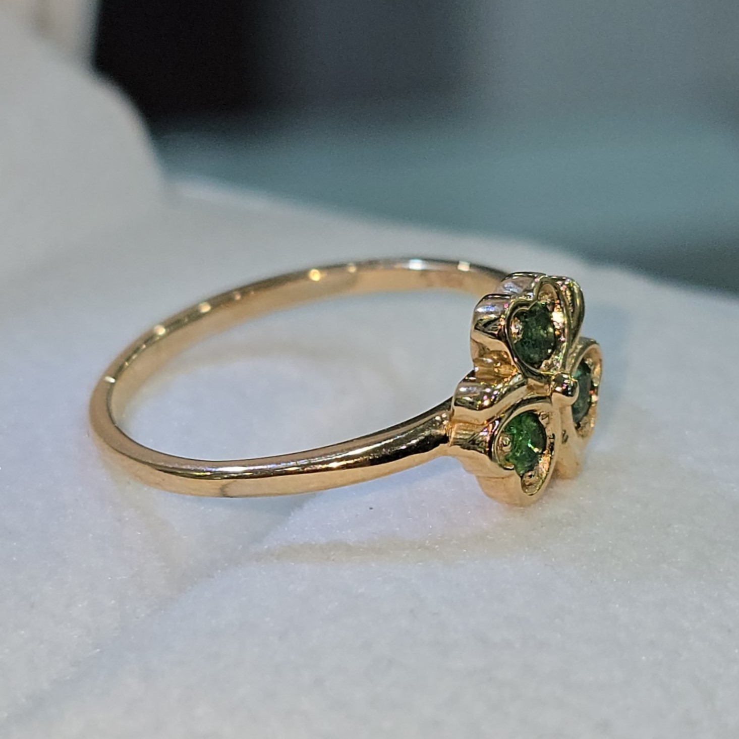 Anillo " Esmeralda Royale”