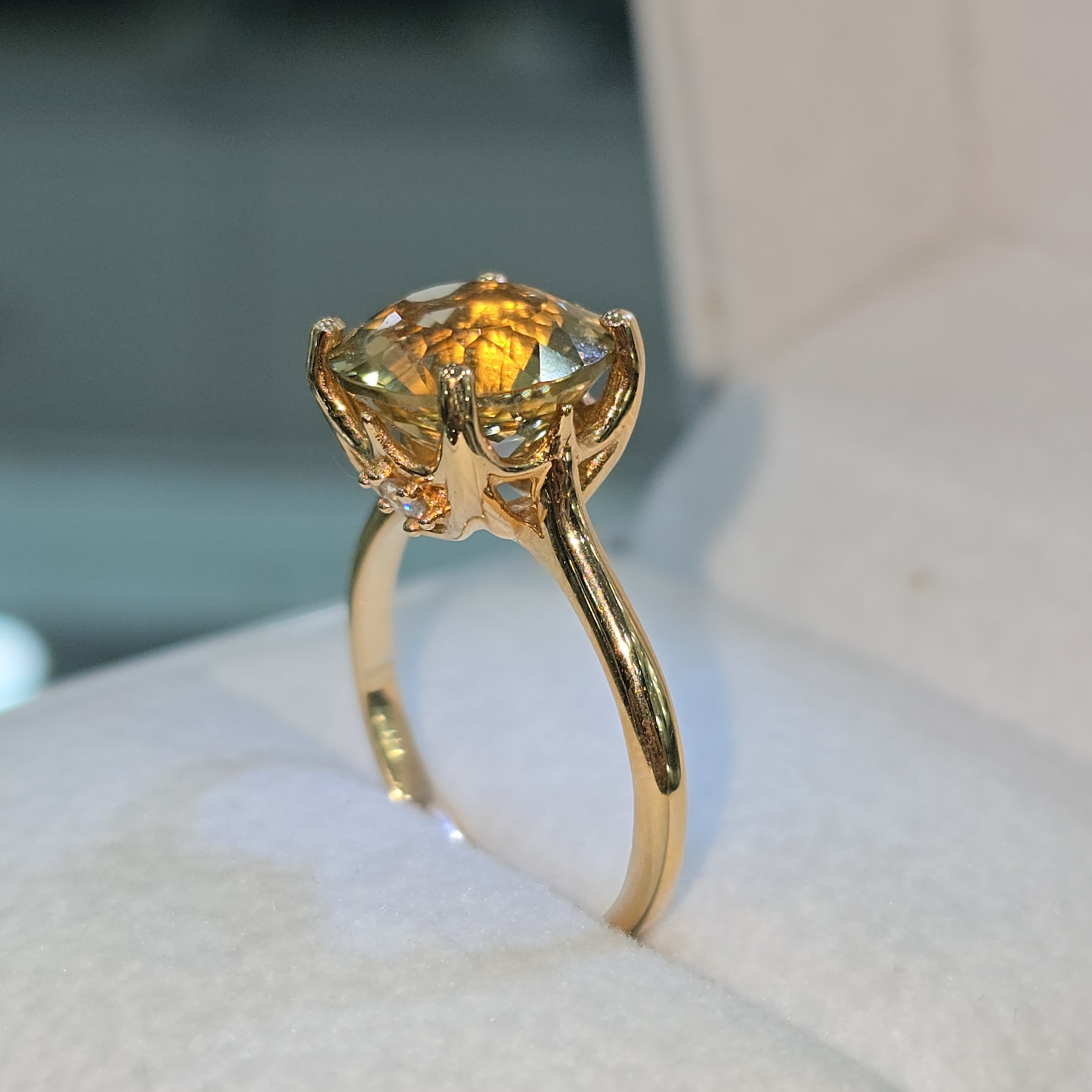 Anillo “Green Gold”