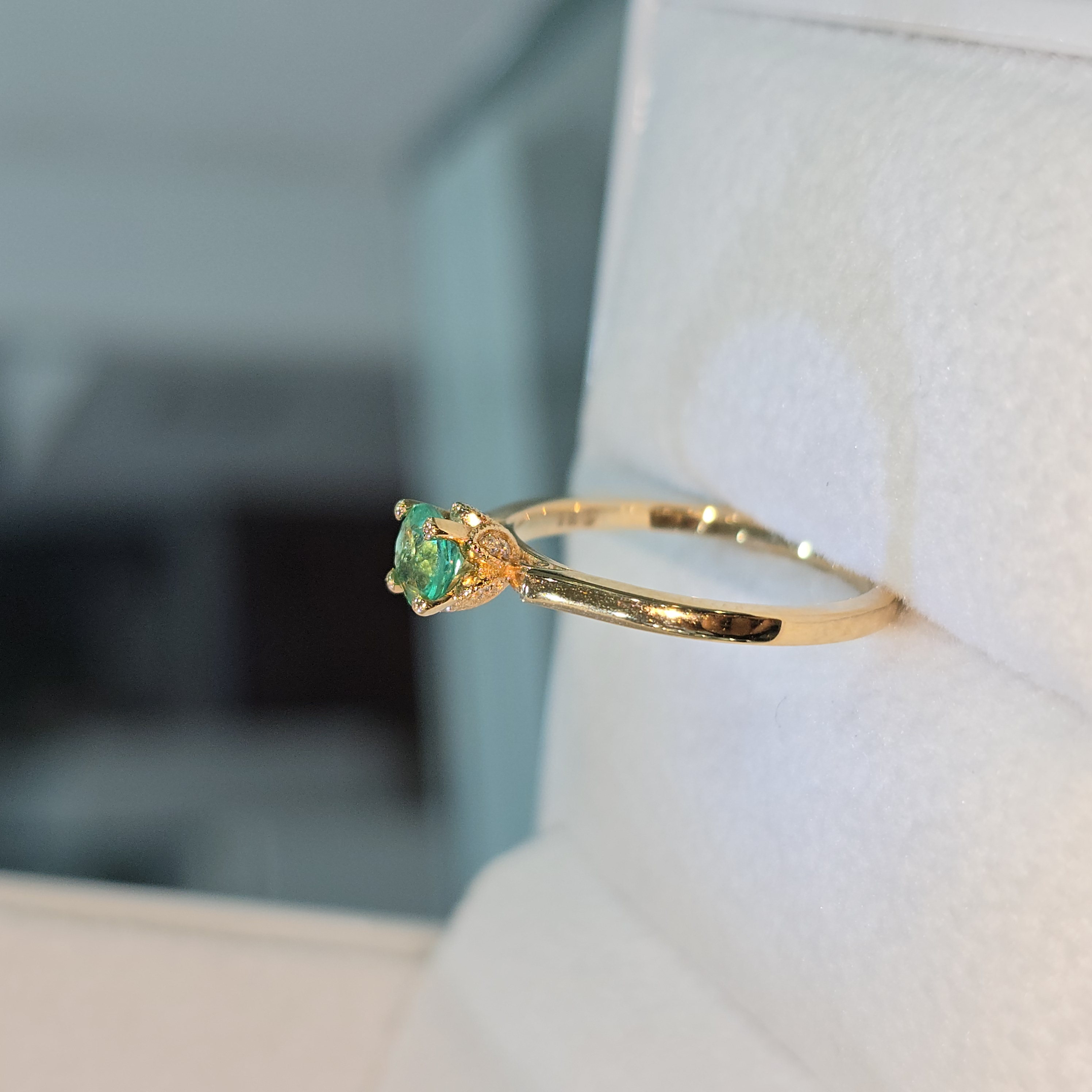 Anillo "Esmeralda Green "