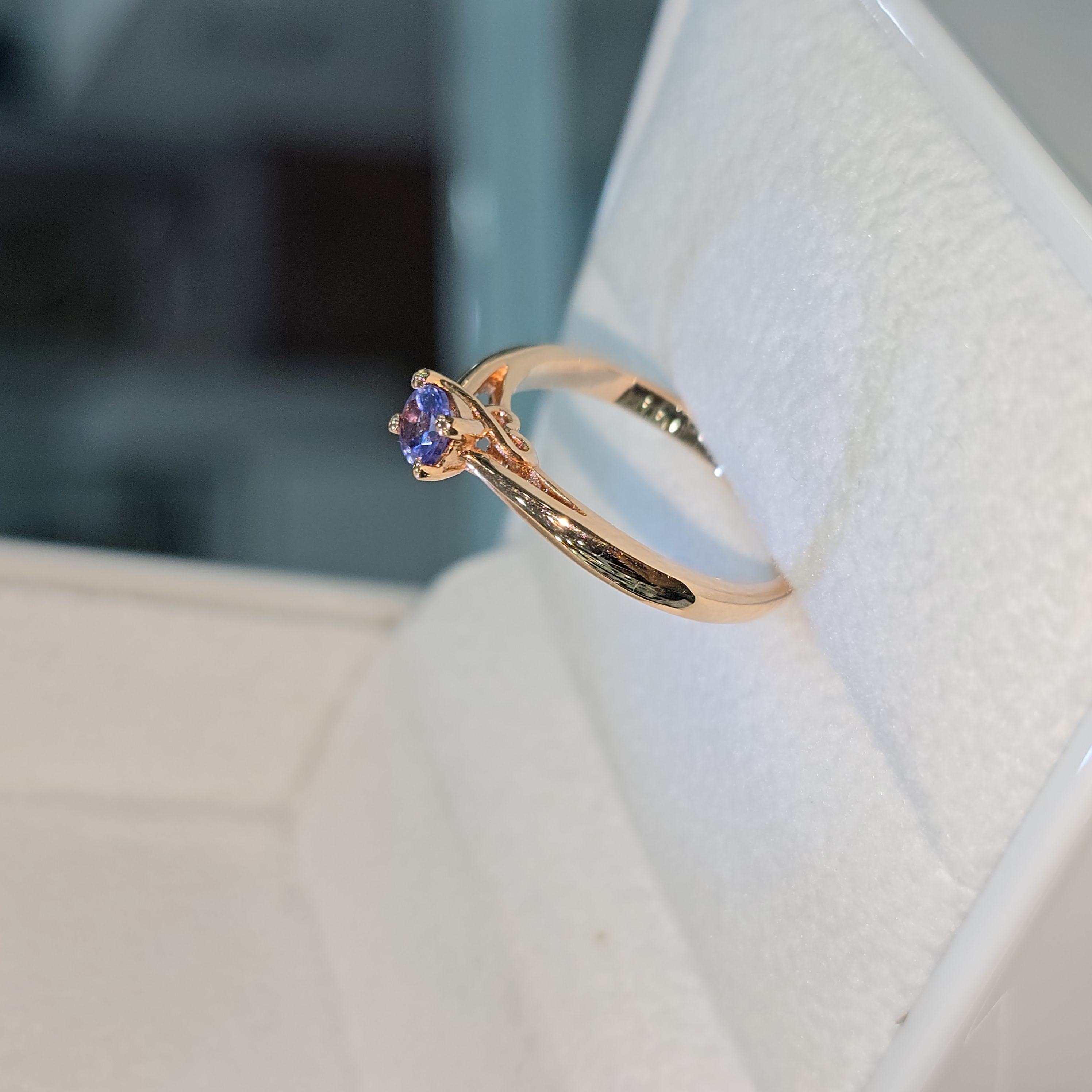 Anillo "Tanzanita Mística"