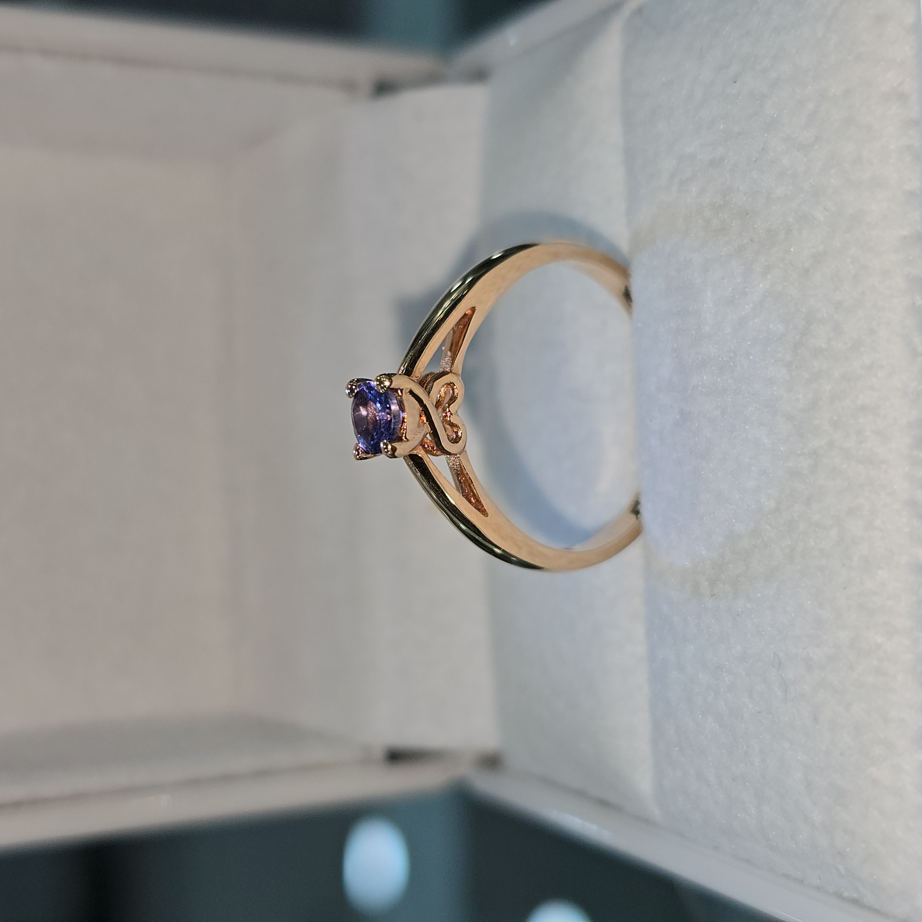 Anillo "Tanzanita Mística"