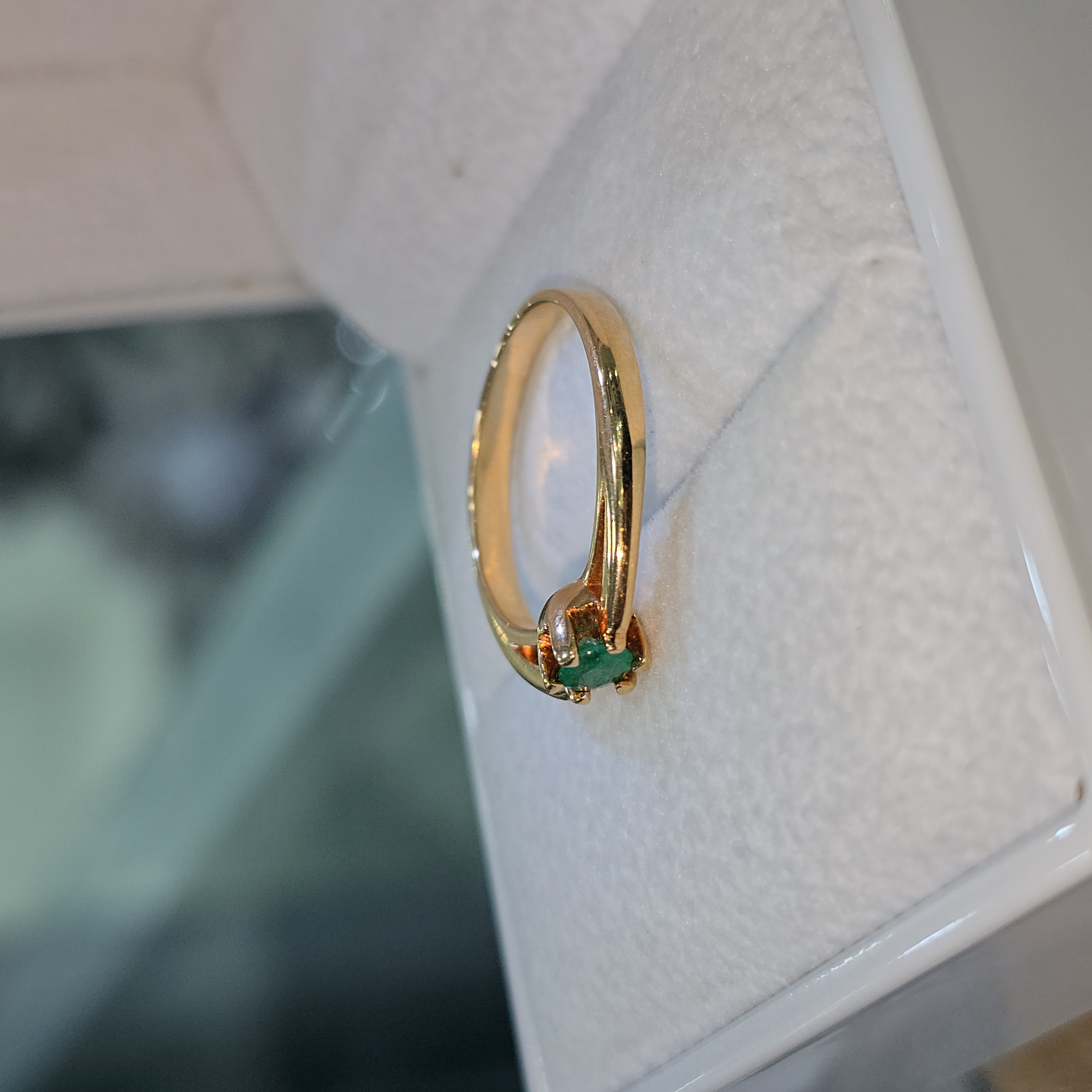 Anillo "Esmeralda Natural Max "