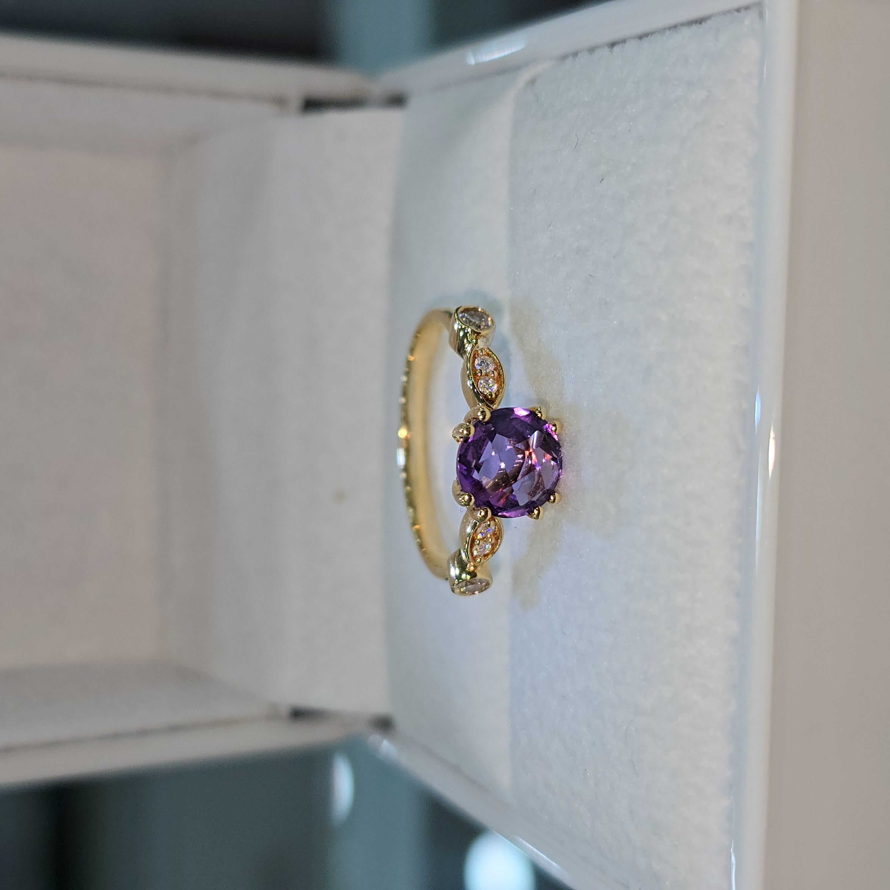 Anillo "Sueño Amatista"