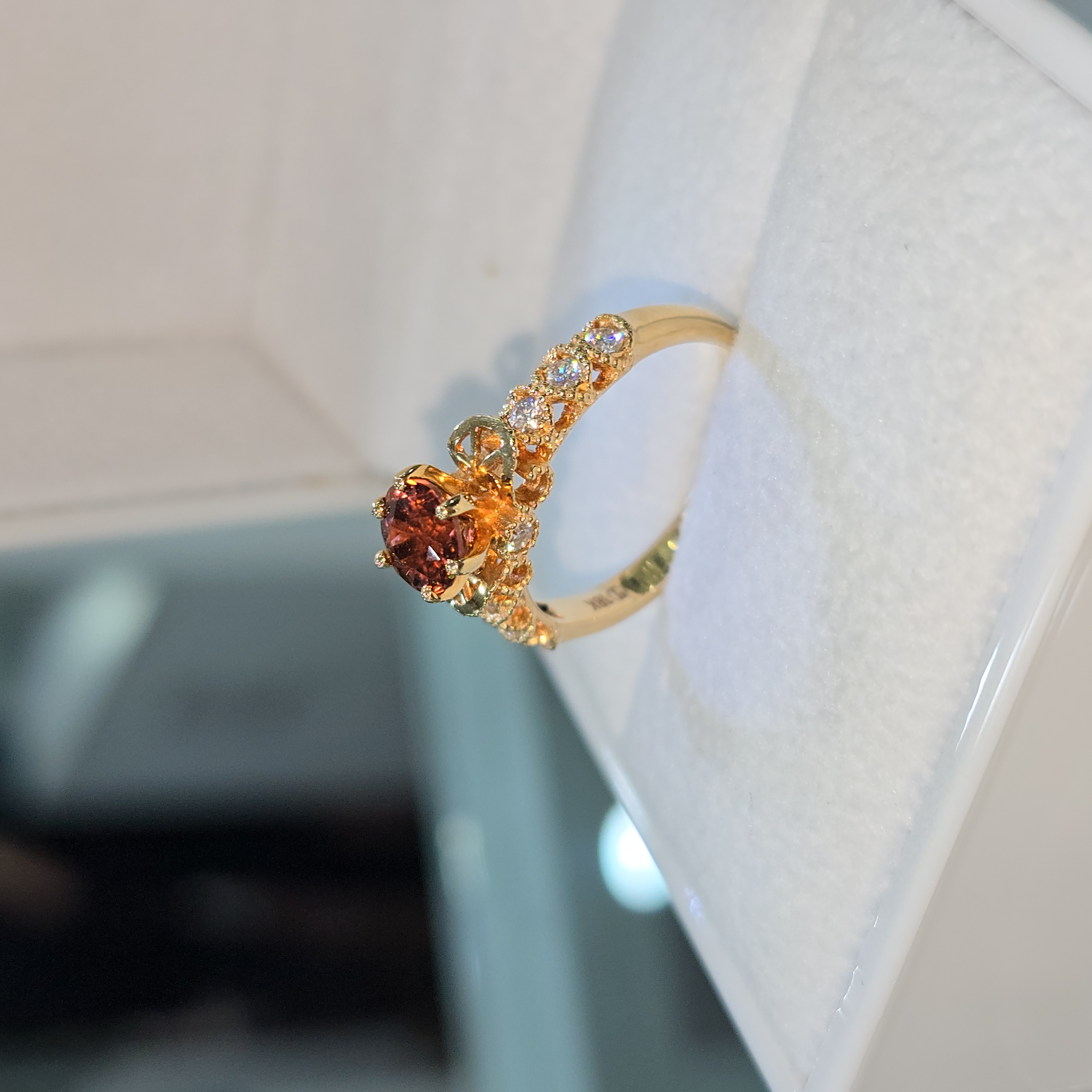 Anillo "Turmalina Reina"