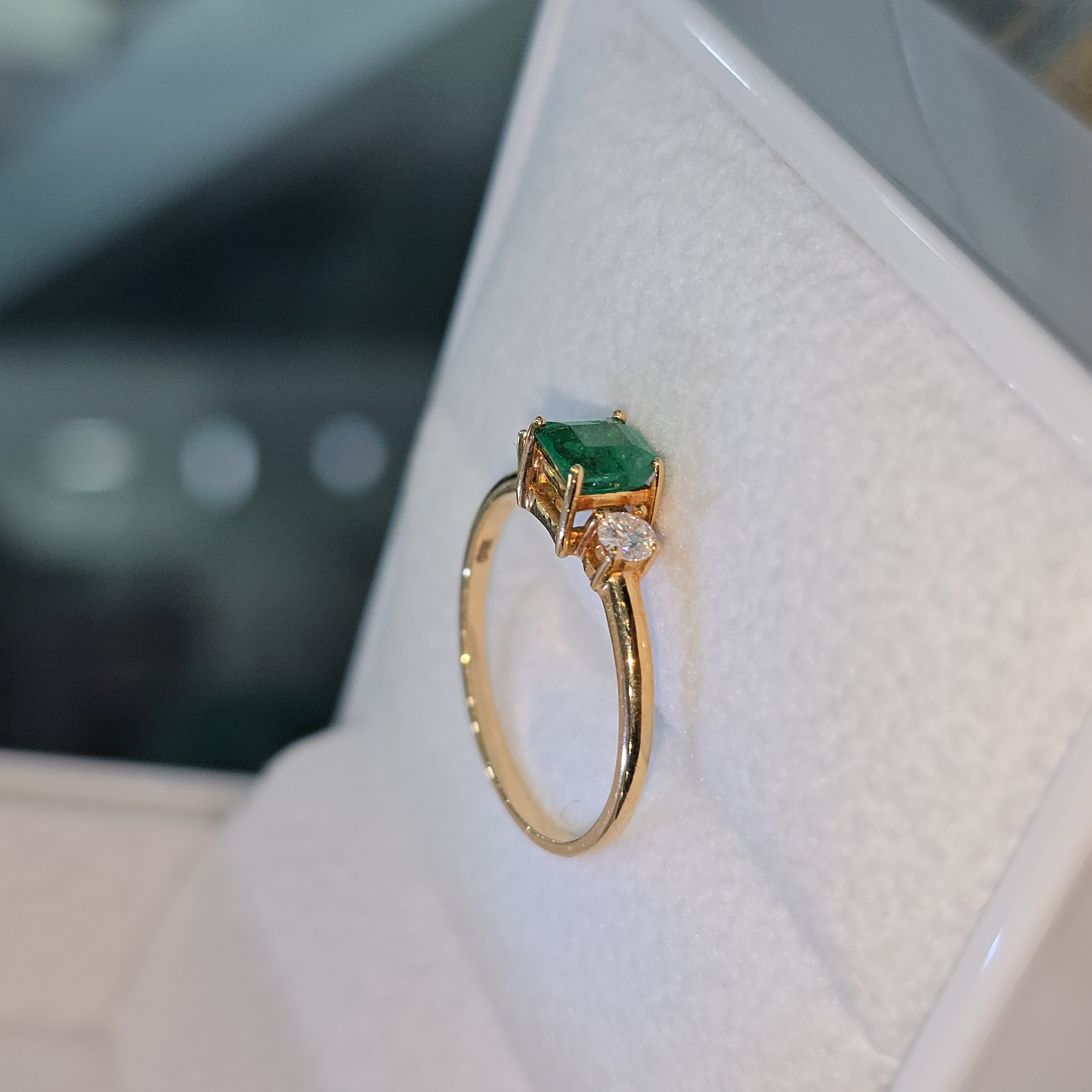 Anillos "Esmeralda de fe"