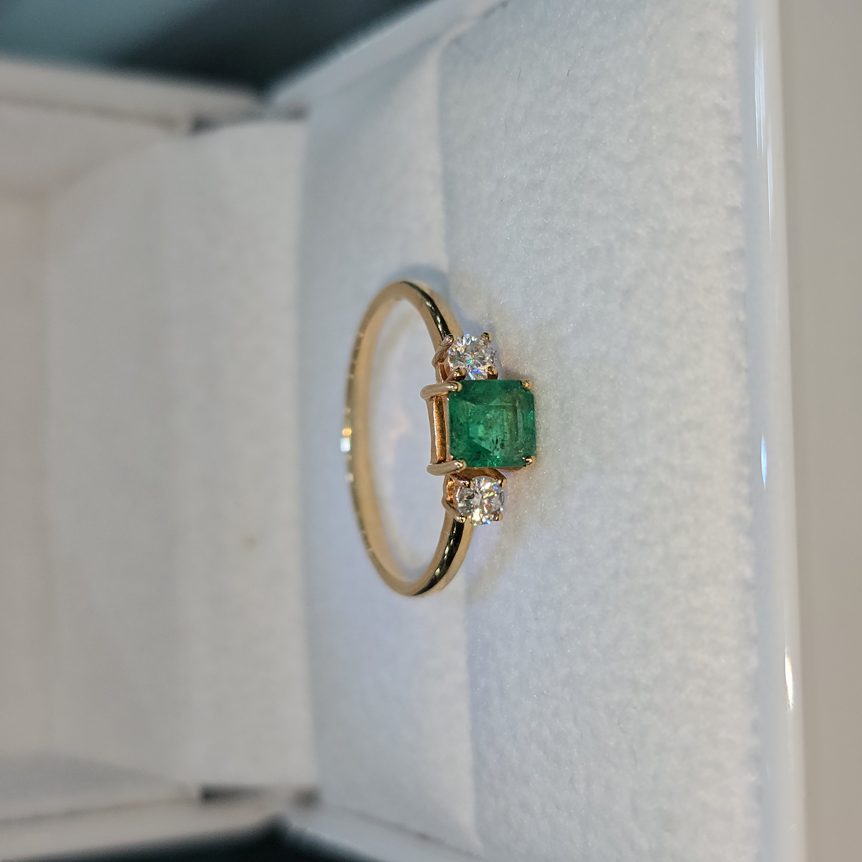 Anillos "Esmeralda de fe"