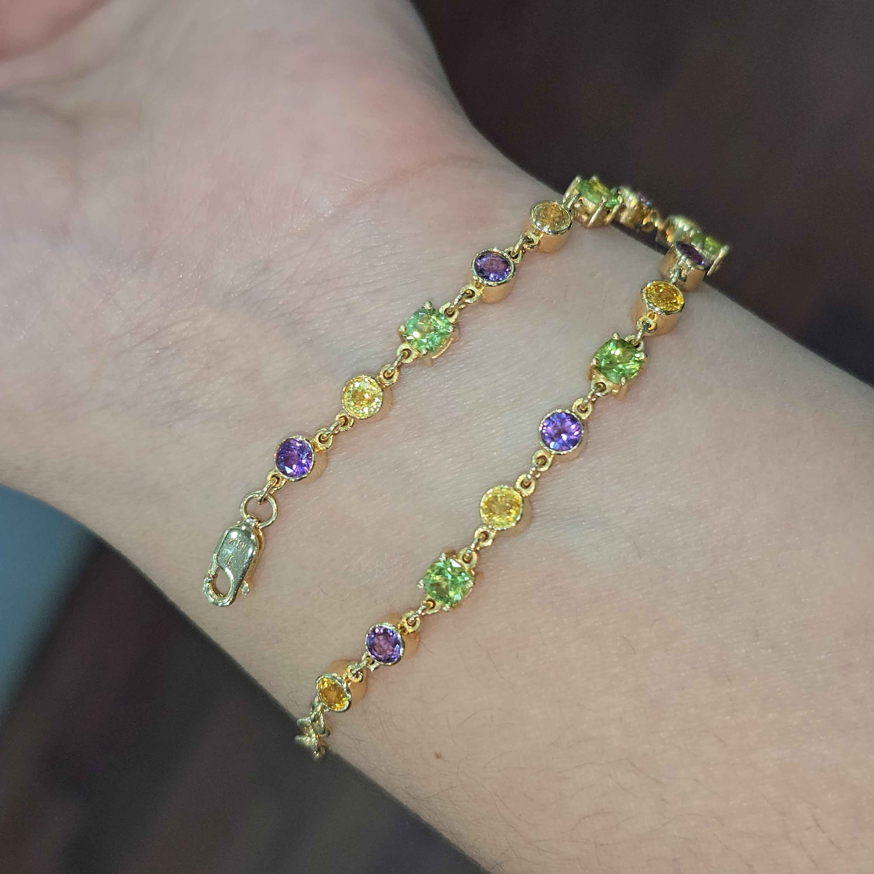 Pulsera de Piedras Naturales "Magia"