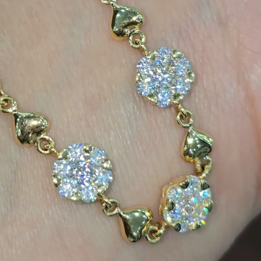 Pulsera Moissanite "Brilla Siempre"