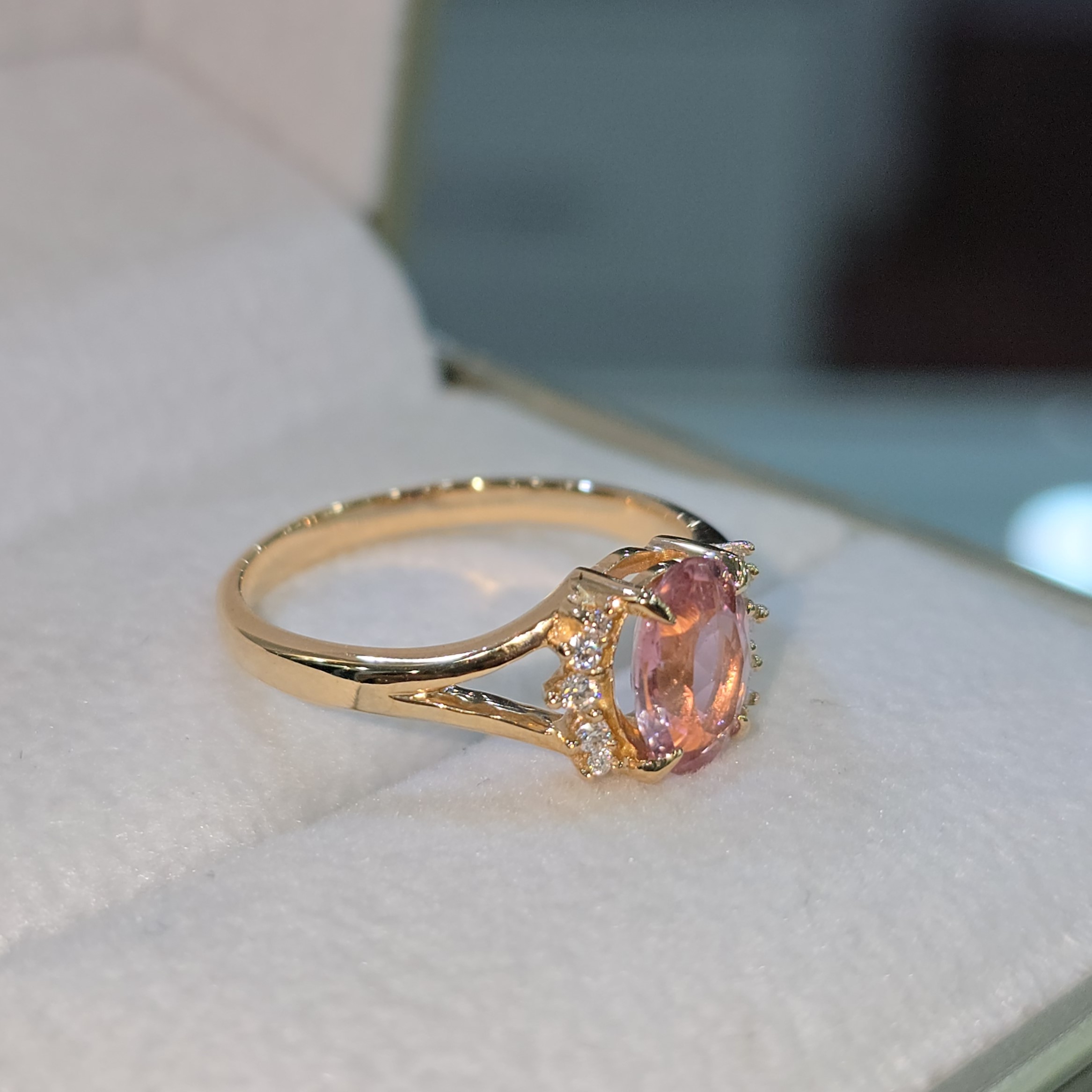 Anillo “Turmalina Mar Bella”