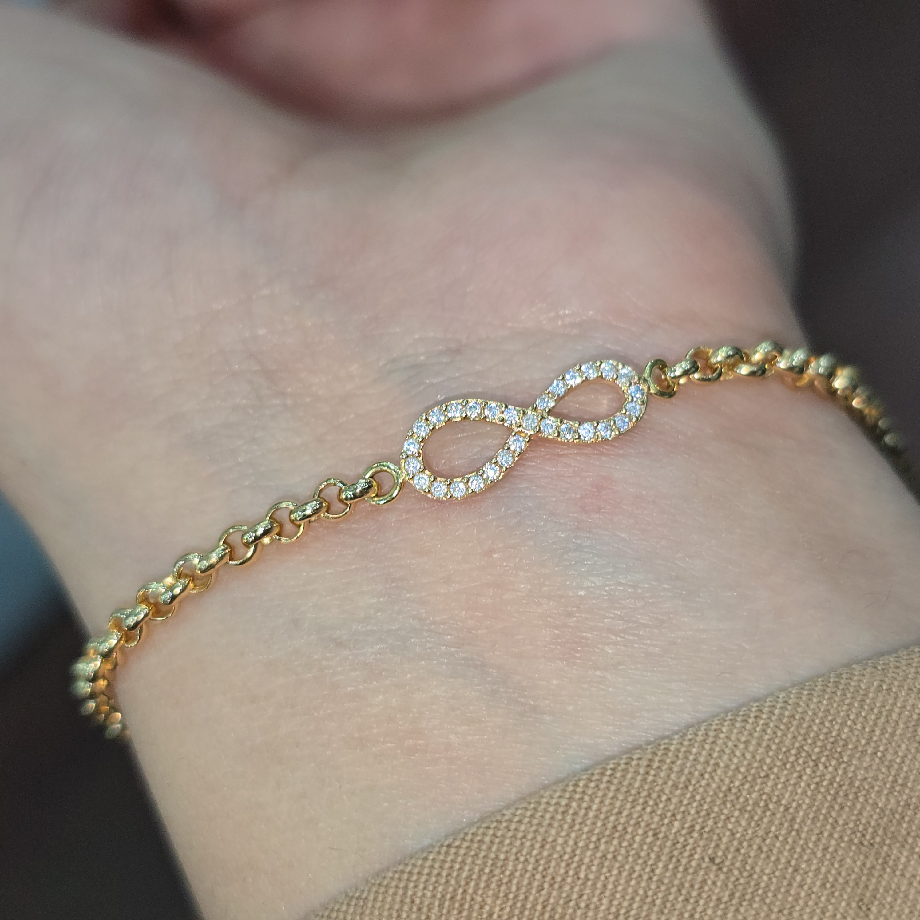 Pulsera "Infinito de amor"