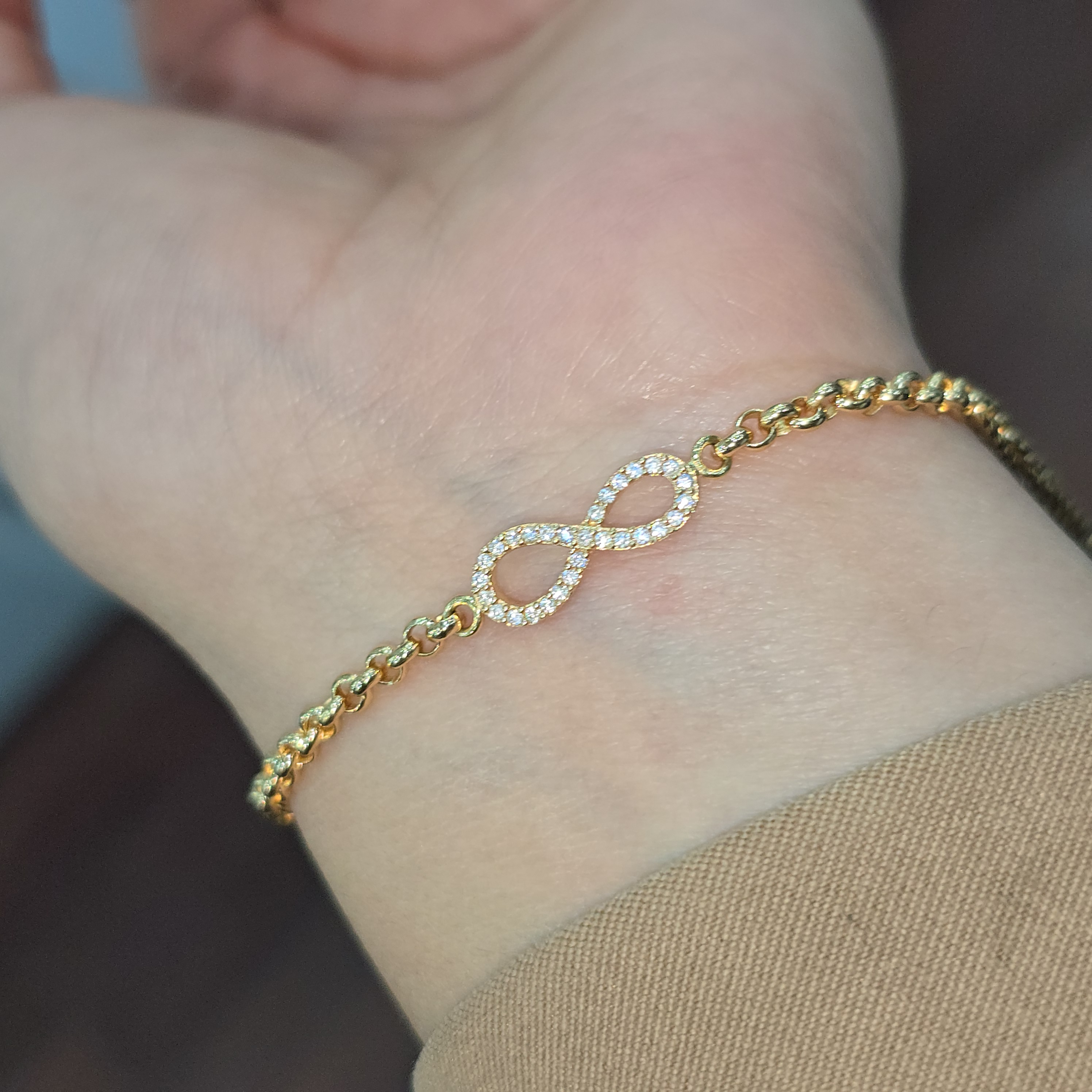 Pulsera "Infinito de amor"