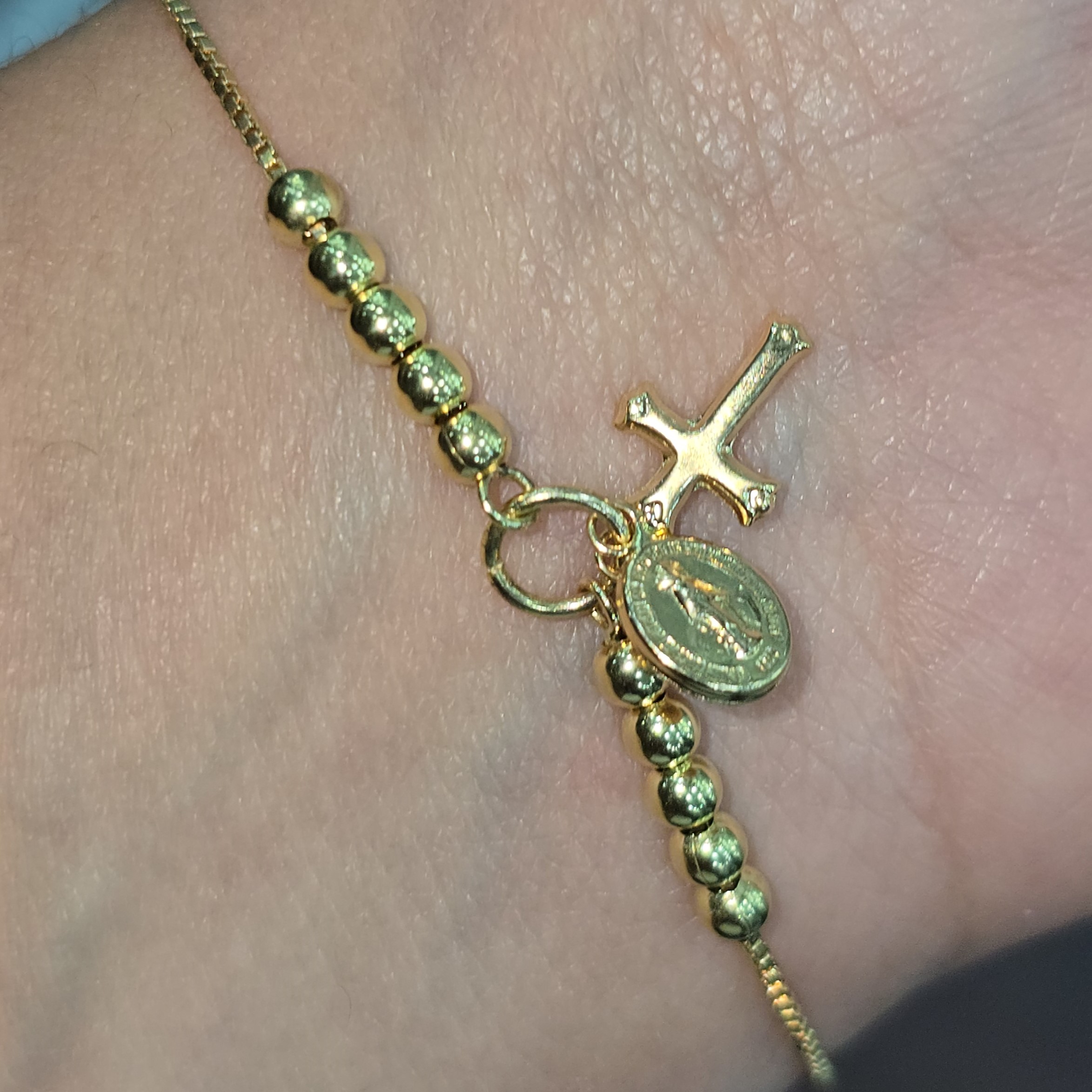 Pulsera " Cruz de Protección"