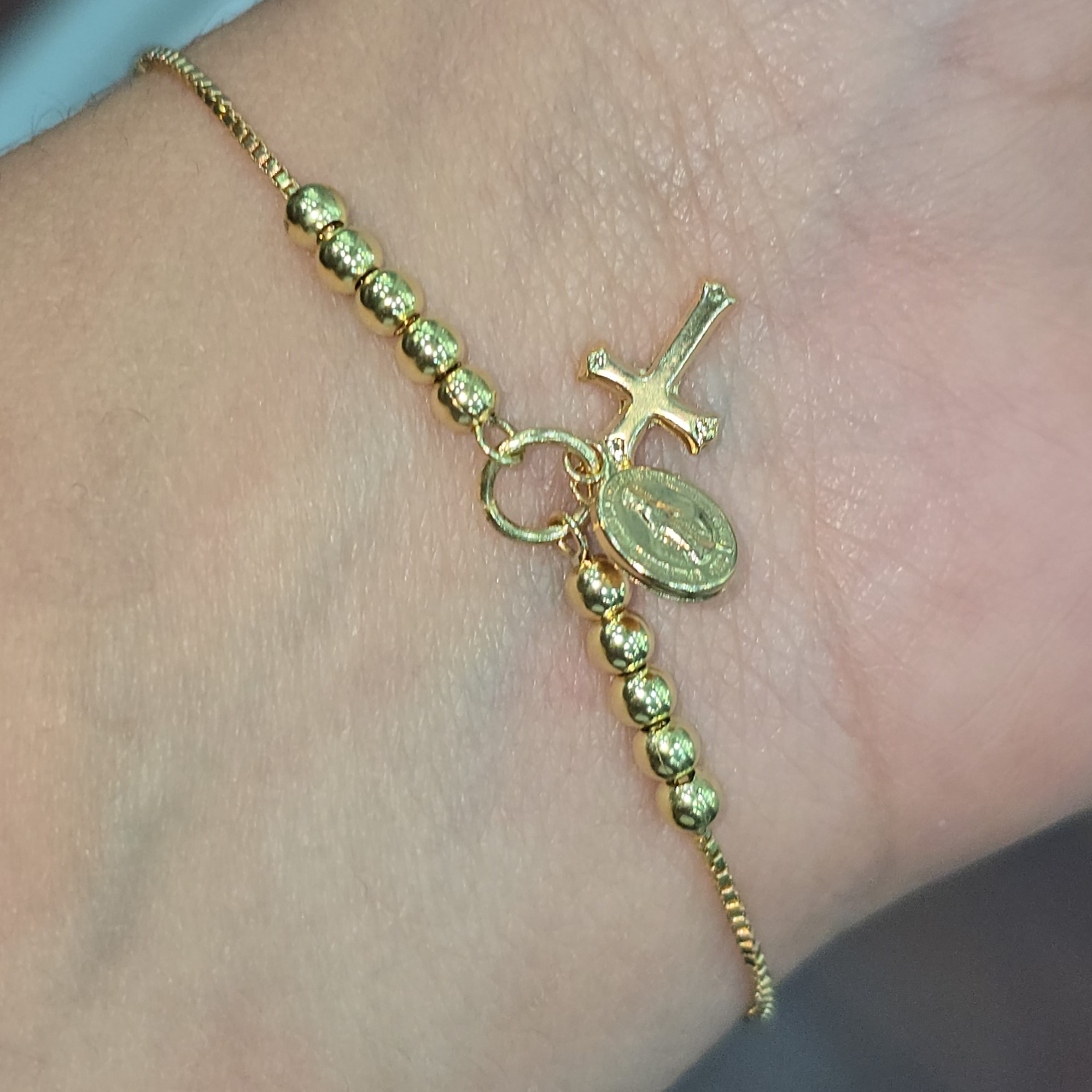 Pulsera " Cruz de Protección"