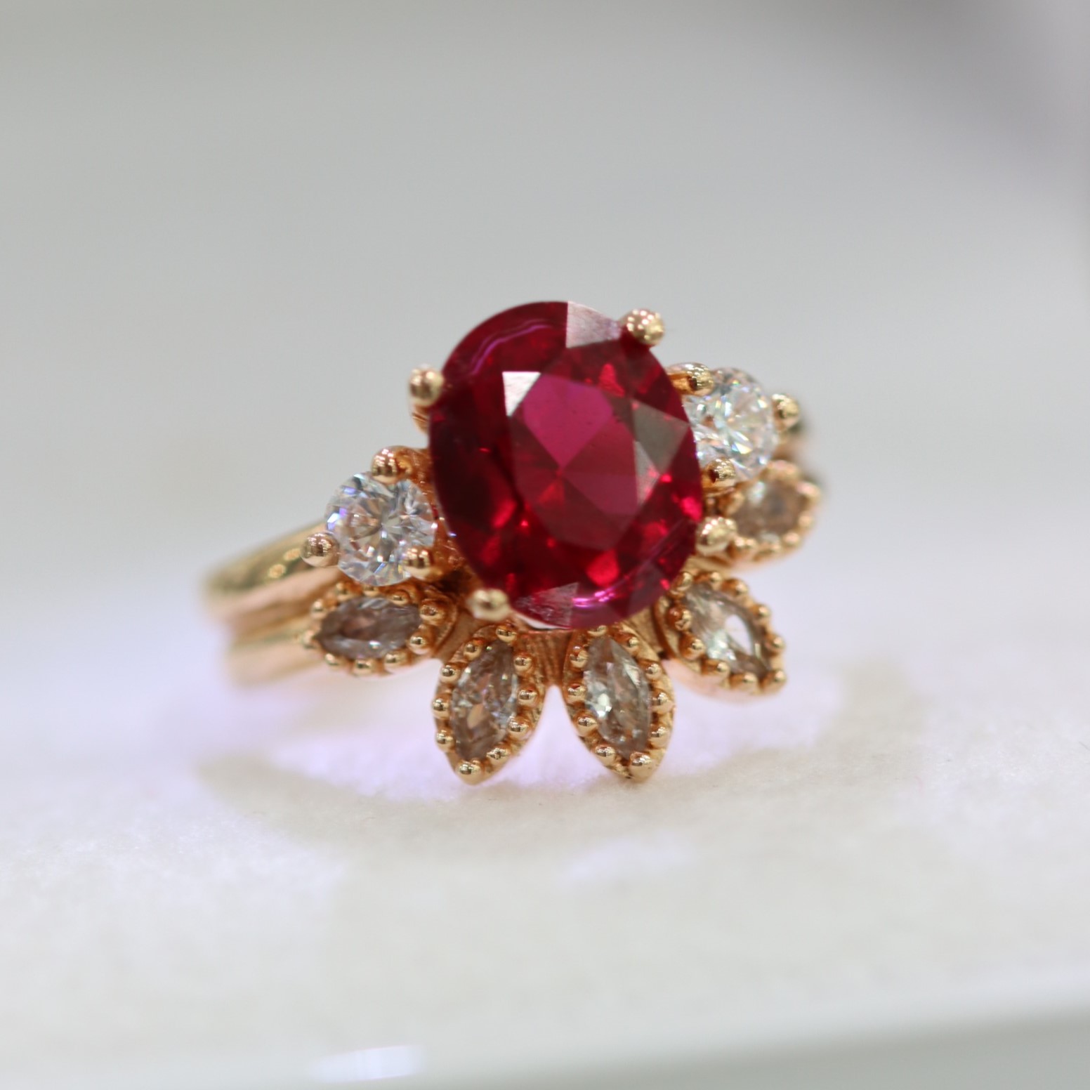 Anillo "Circón Velvet"