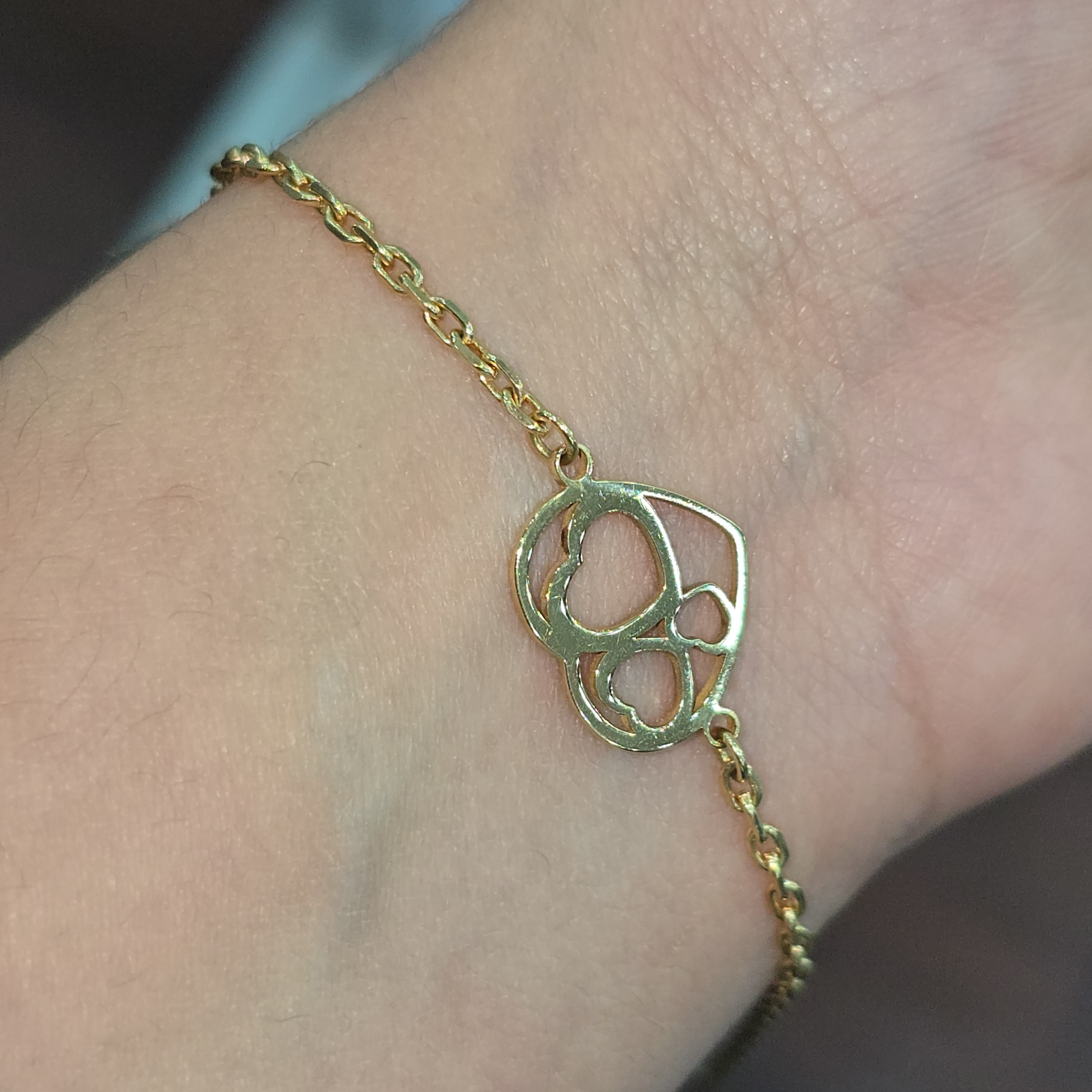 Pulsera " Corazón Andante"