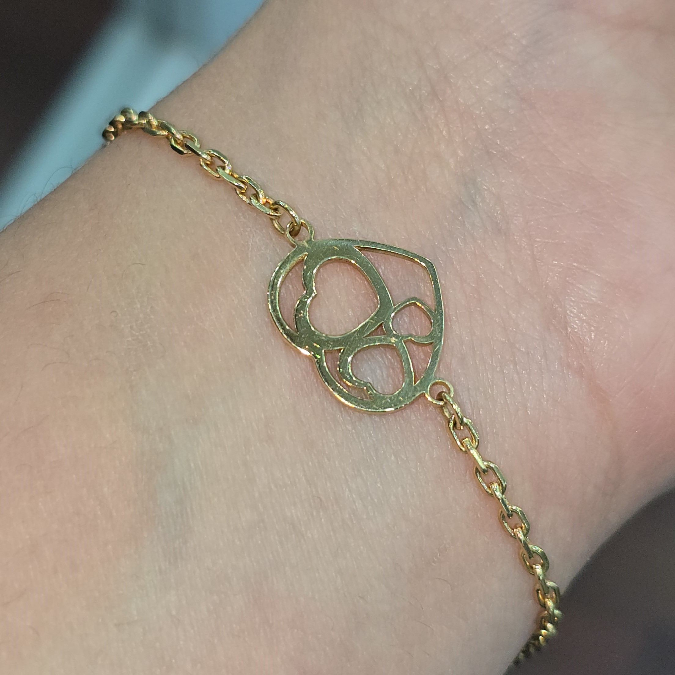 Pulsera " Corazón Andante"