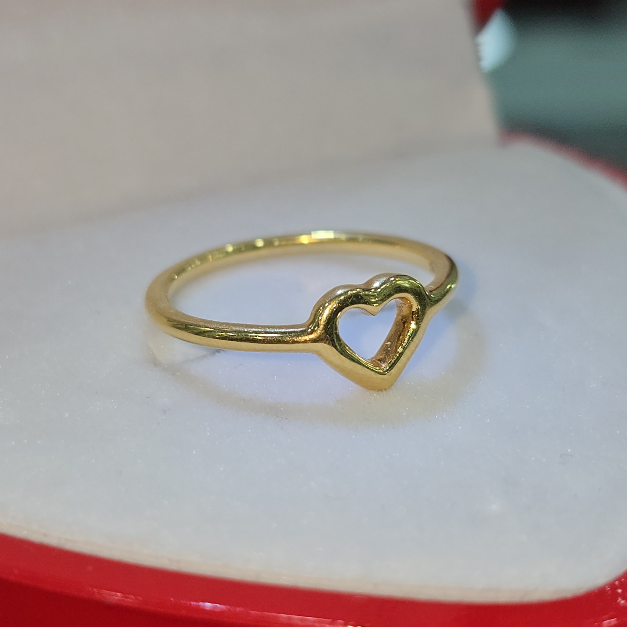 Cintillo "Corazón 18k"
