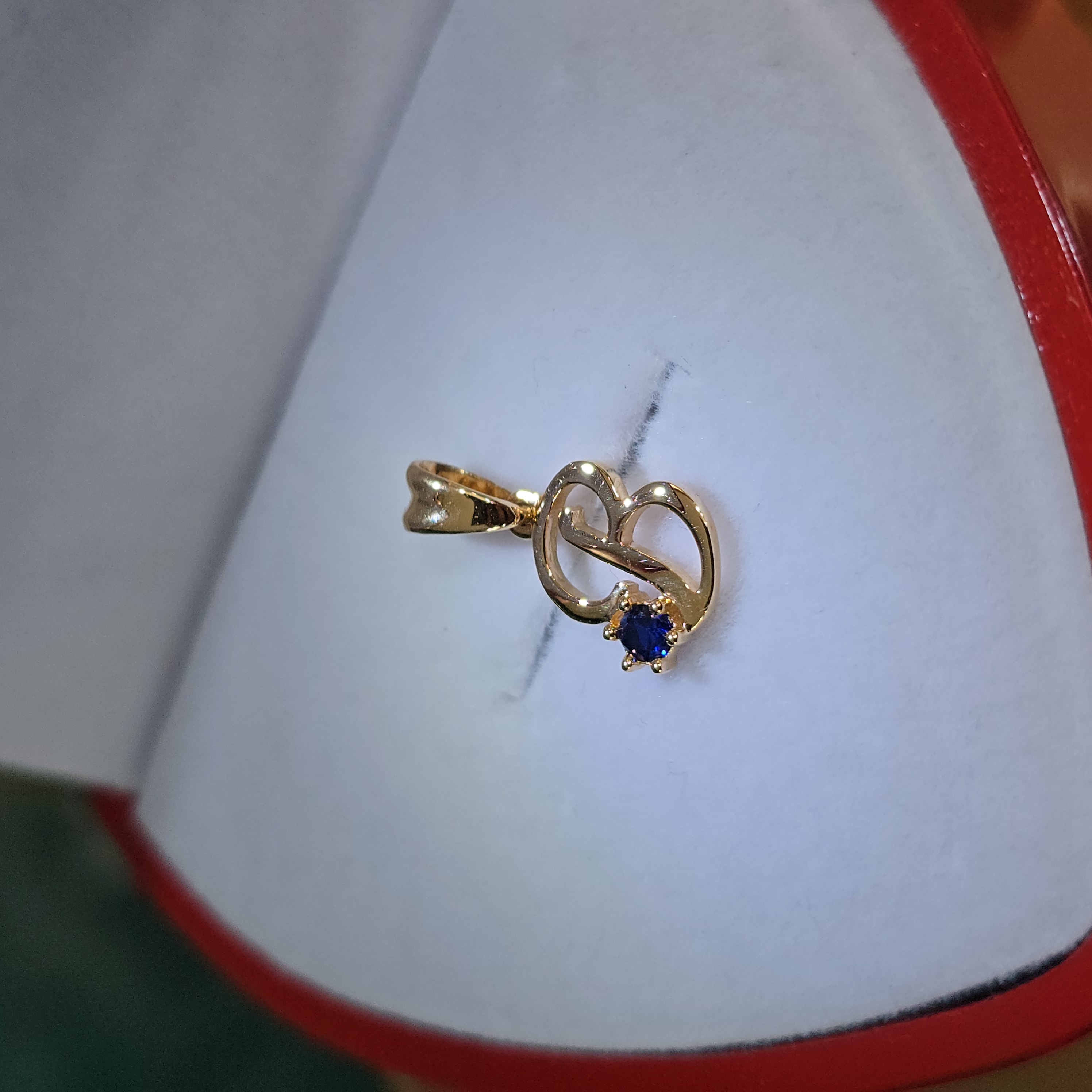 Dije "Circón White Shine"