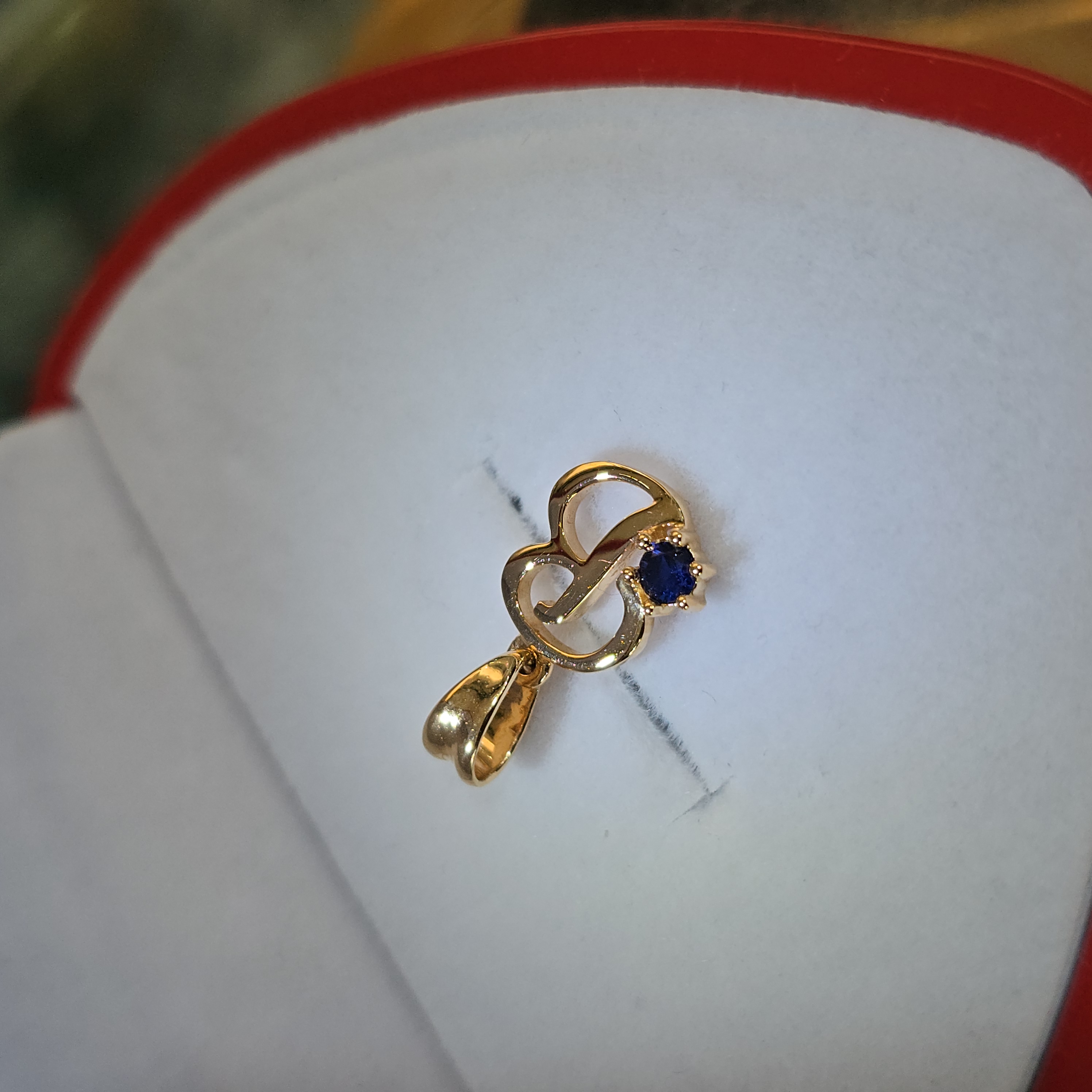 Dije "Circón White Shine"