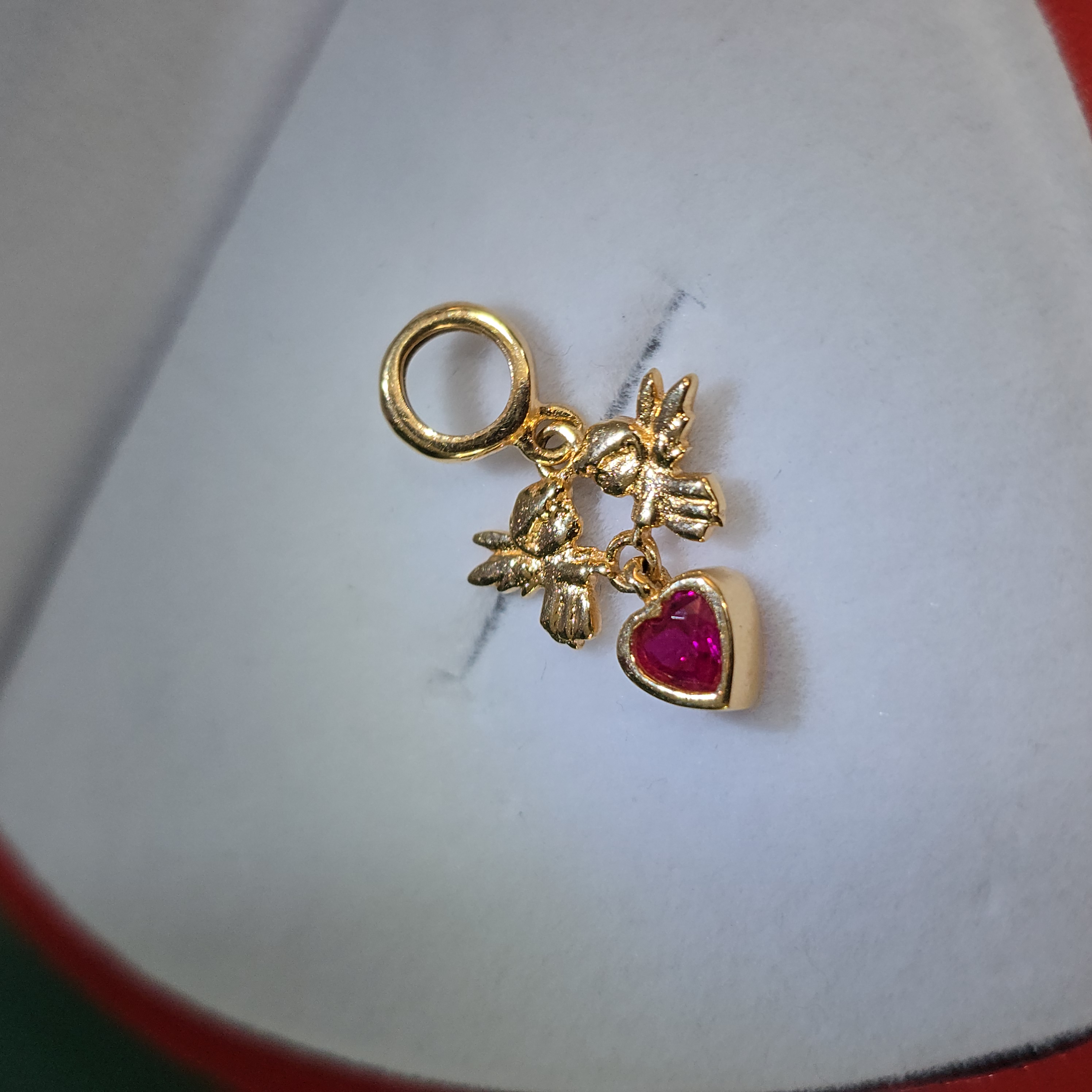 Dije " Circón Corazón Belleza"