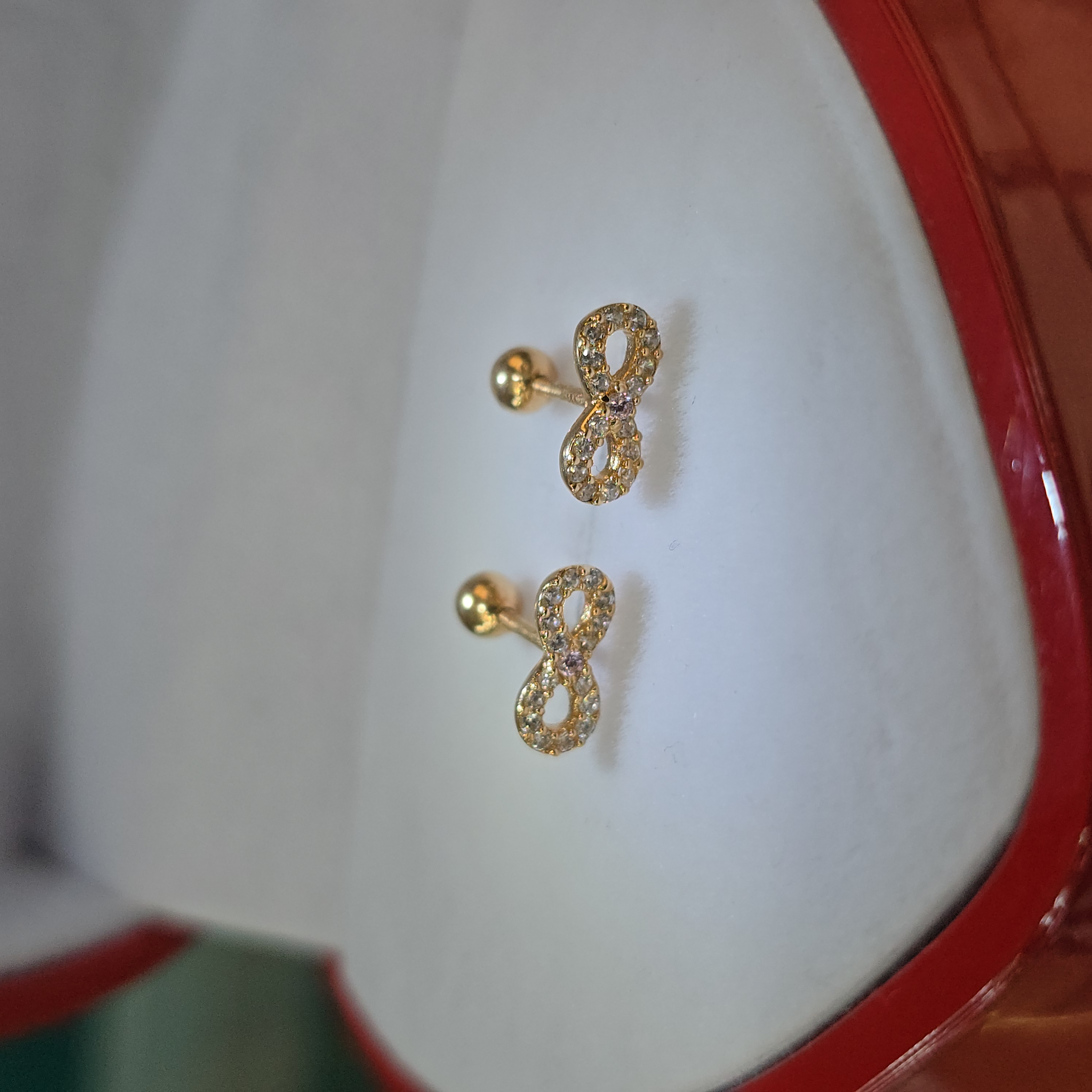 Aretes de Bebé "Lazo"