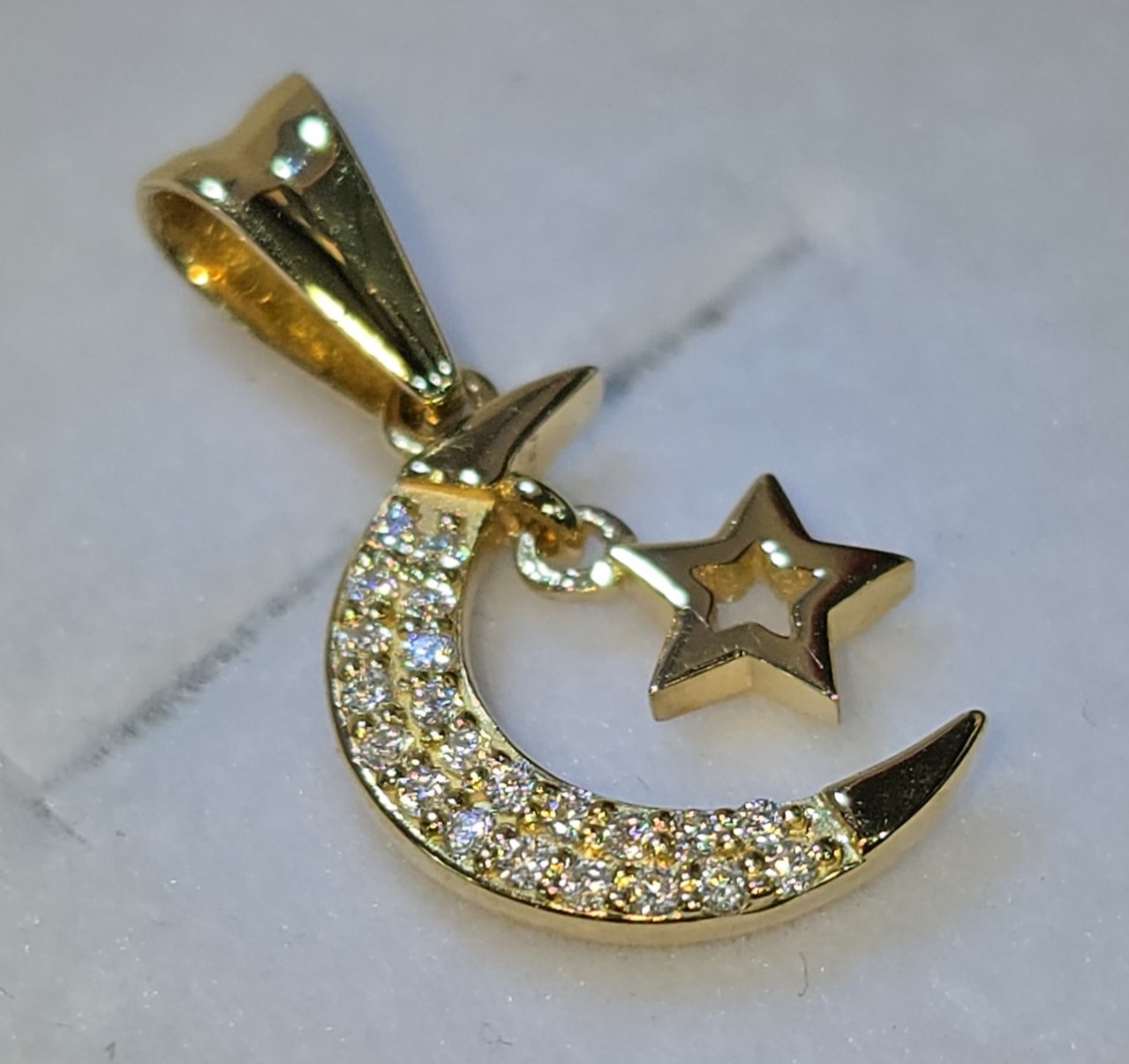 Dije "Moissanite Alba"