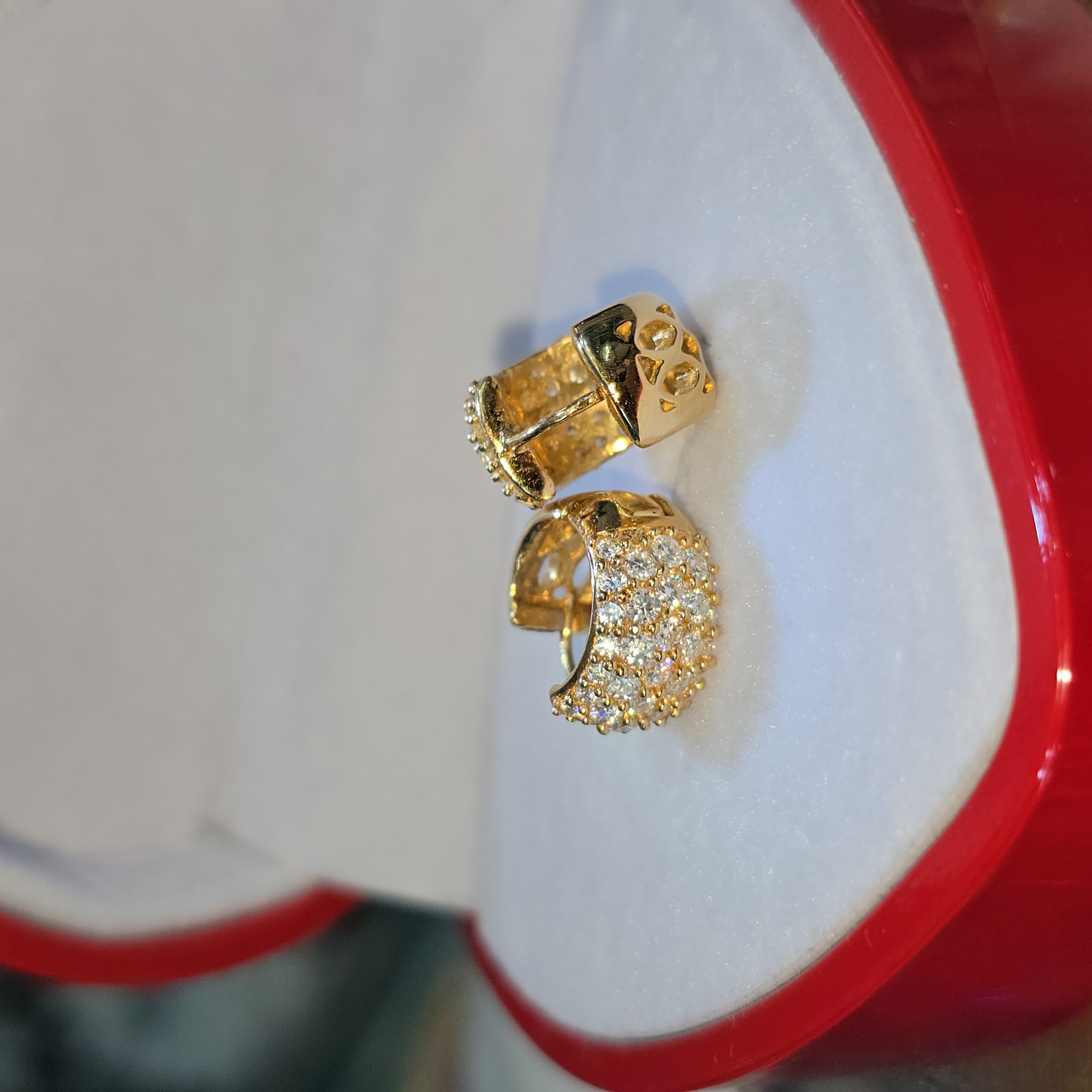 Argollas Moissanite "Brillo Infinito"