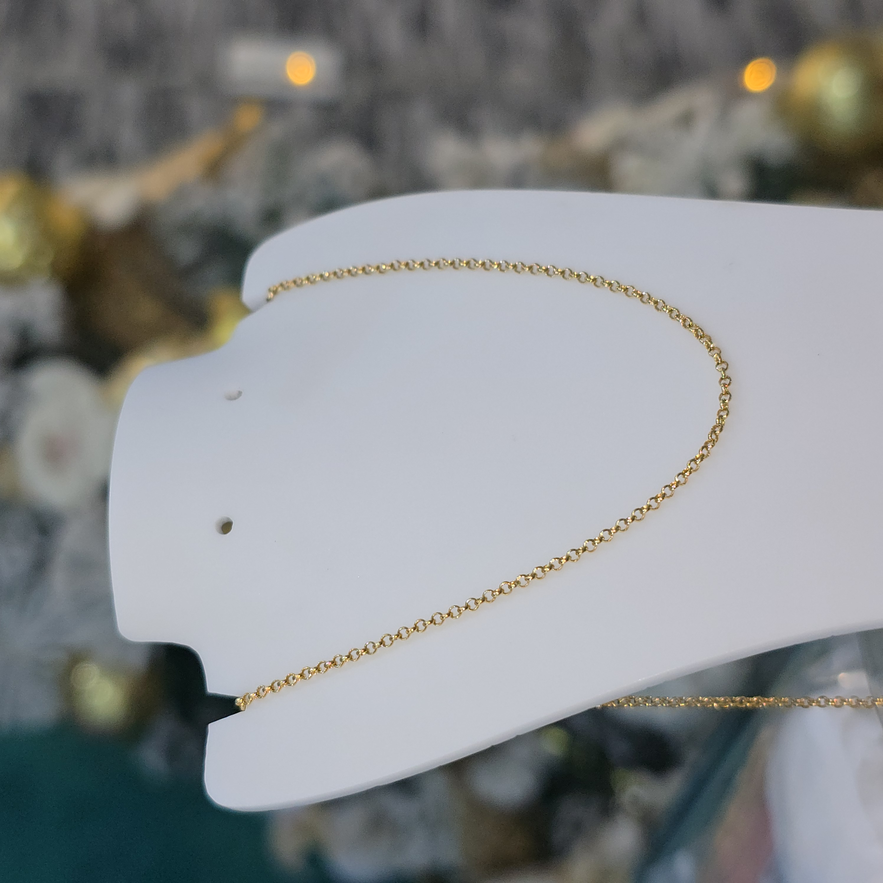 Cadena "Roll On Gold"