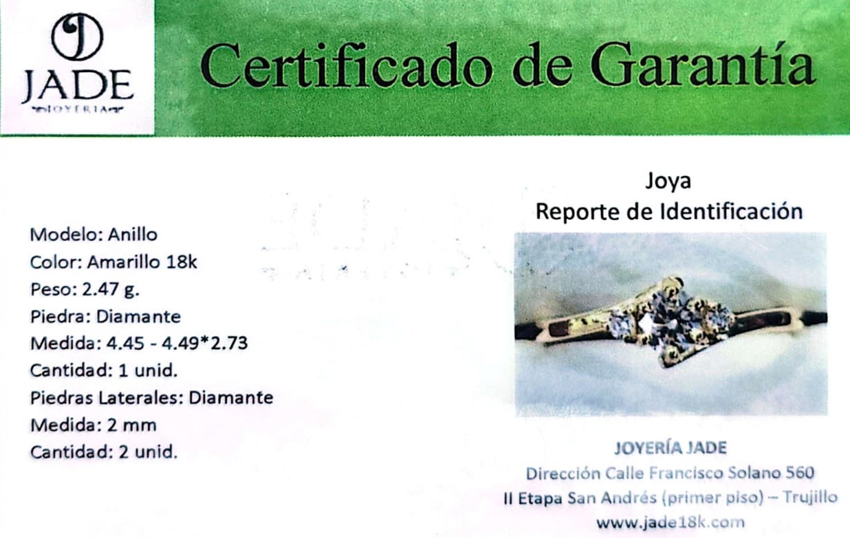 Anillo de Compromiso con Diamante de Laboratorio  “Luminosa”