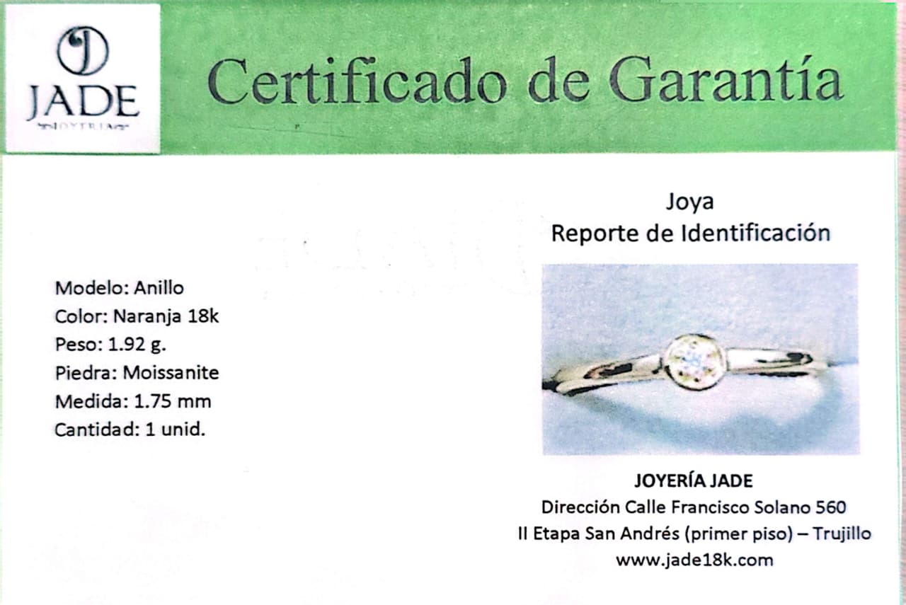 Anillo Moissanite "Future"