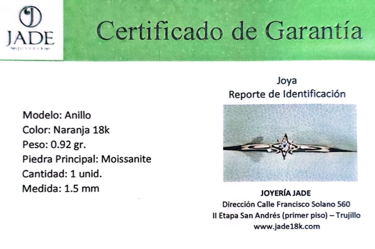 Cintillo con Moissanite "Galaxia"