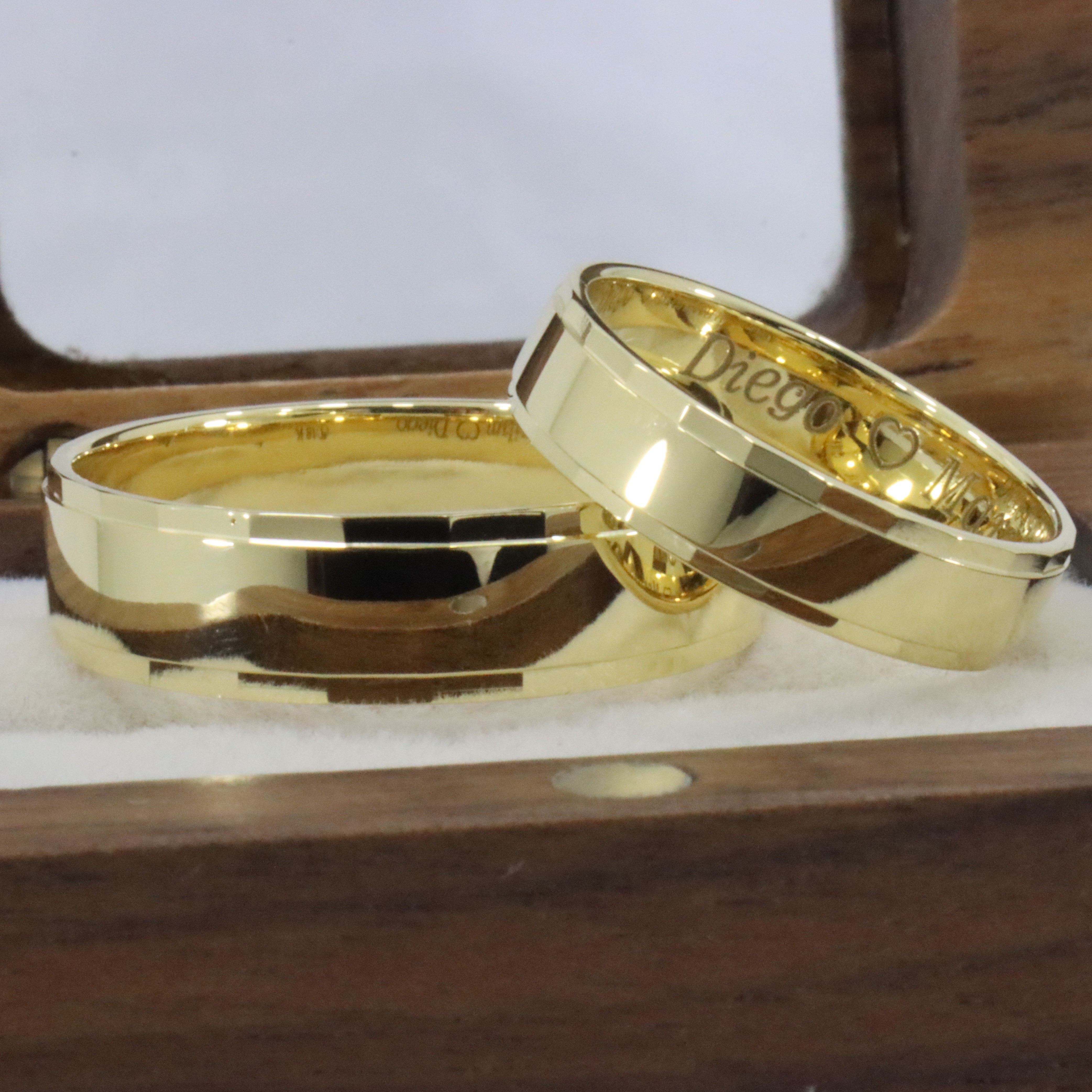 Aros de Boda "Amor bonito"