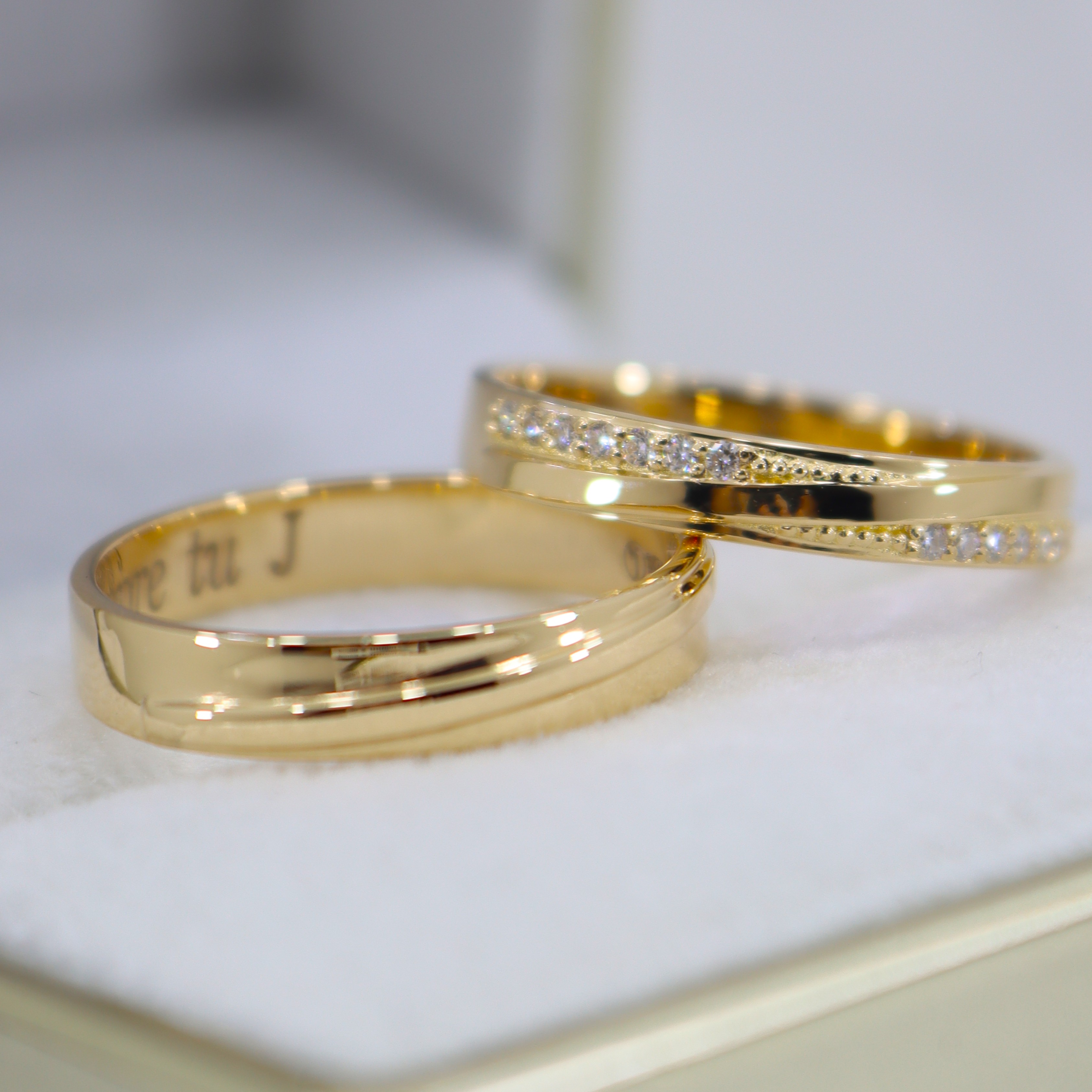 Aros de Boda "Alianzas de Amor"