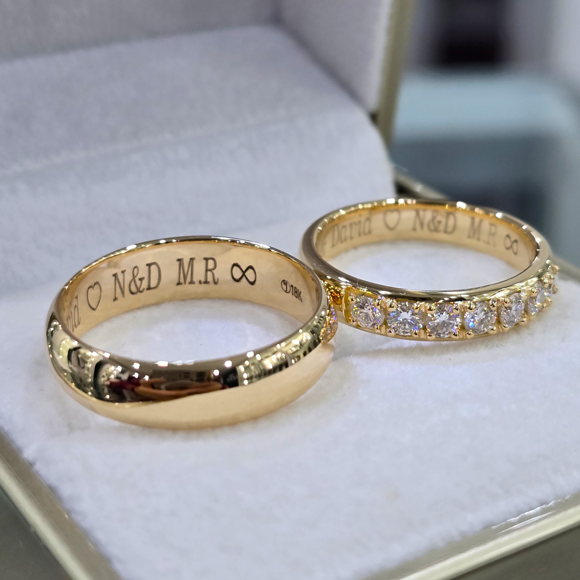 Aros de Boda "Contigo Siempre"