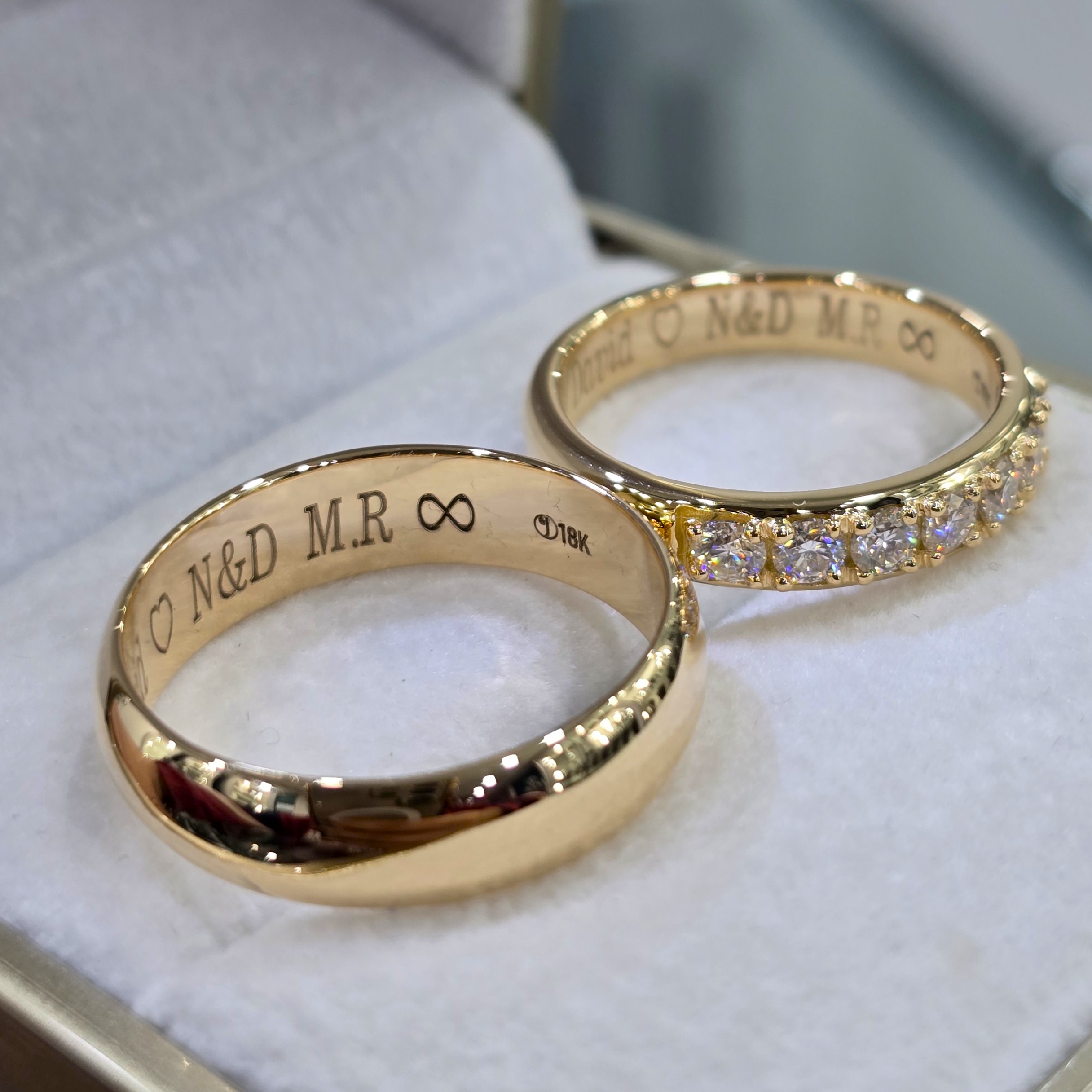 Aros de Boda "Contigo Siempre"