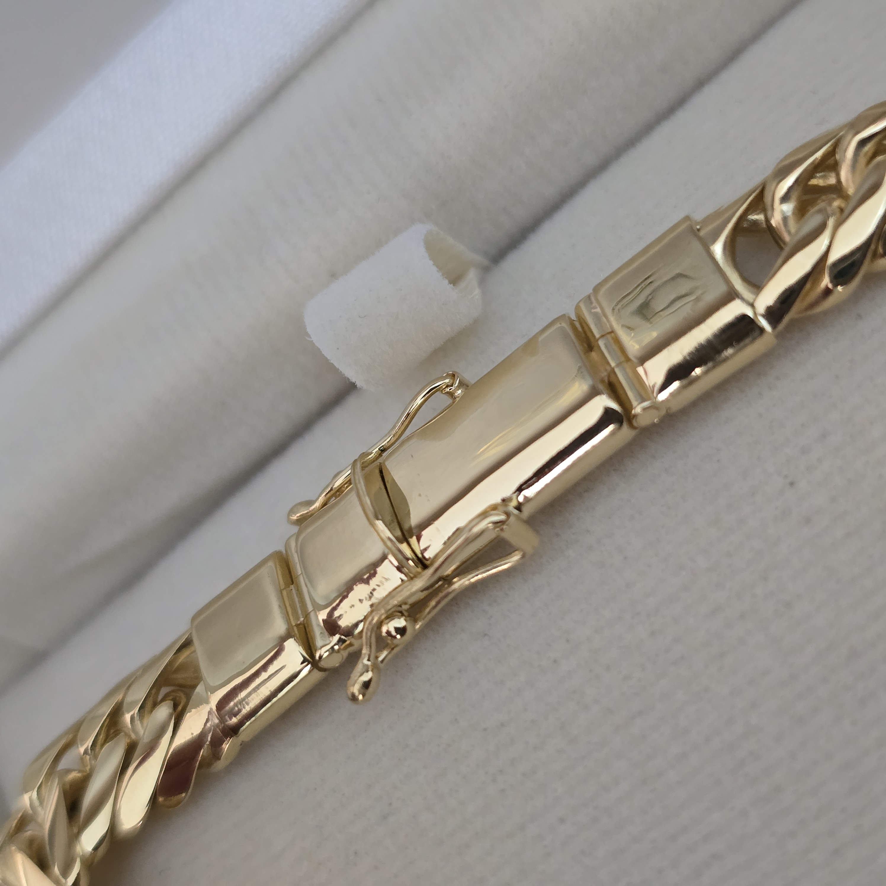 Pulsera Lomo de Corvina Doble 18k