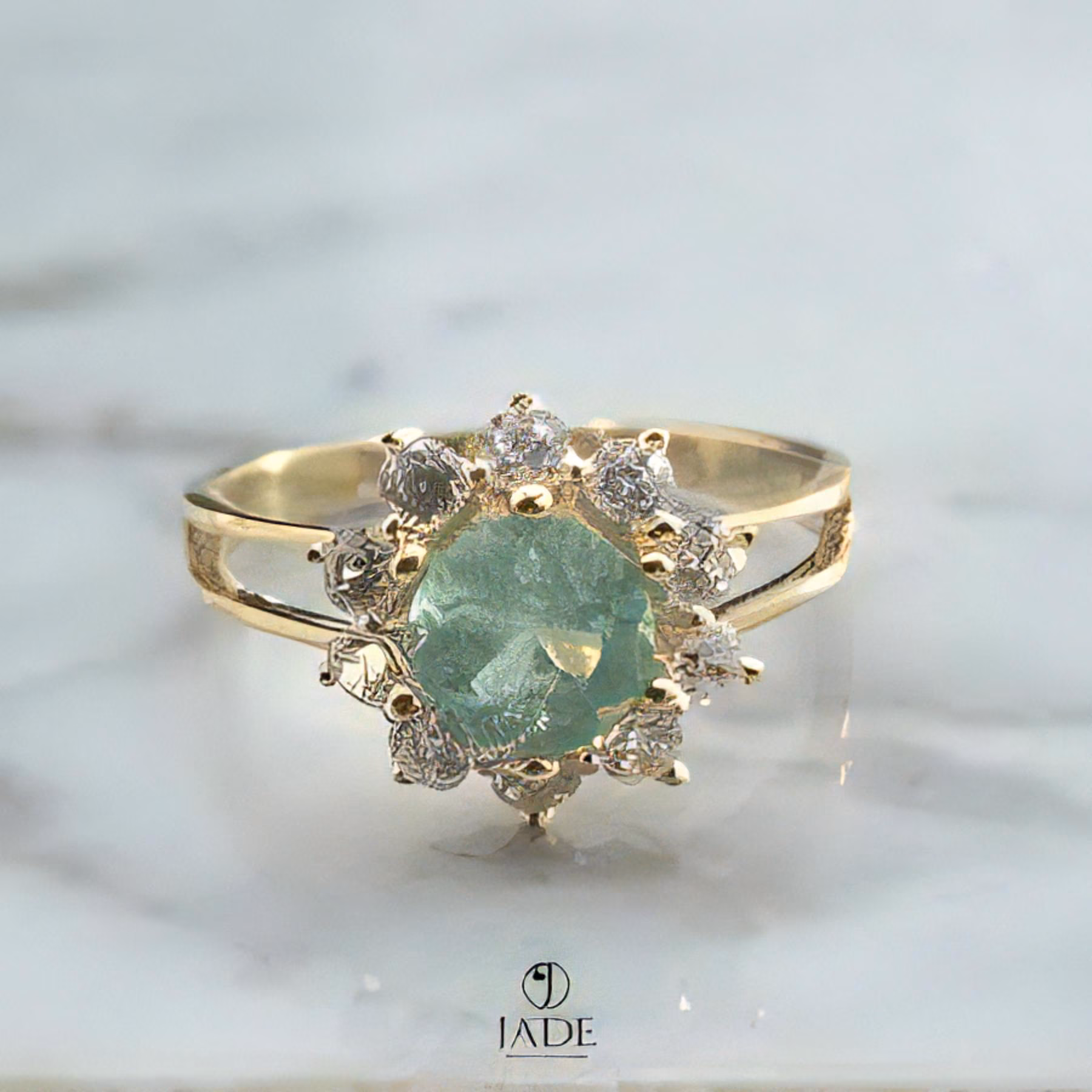 Anillo Solo Contigo ♥ Oro de 18k