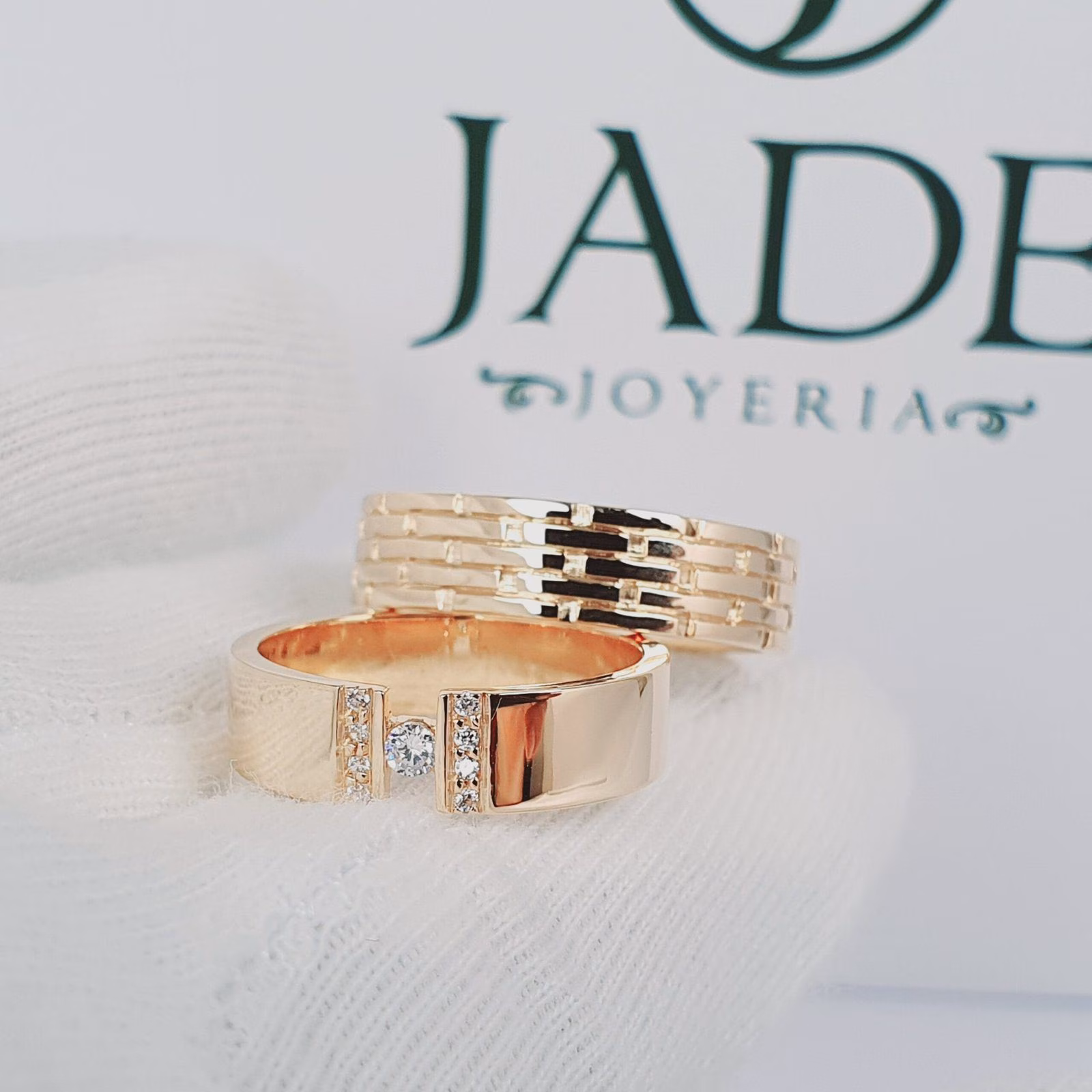 Alianzas para boda oro 18k