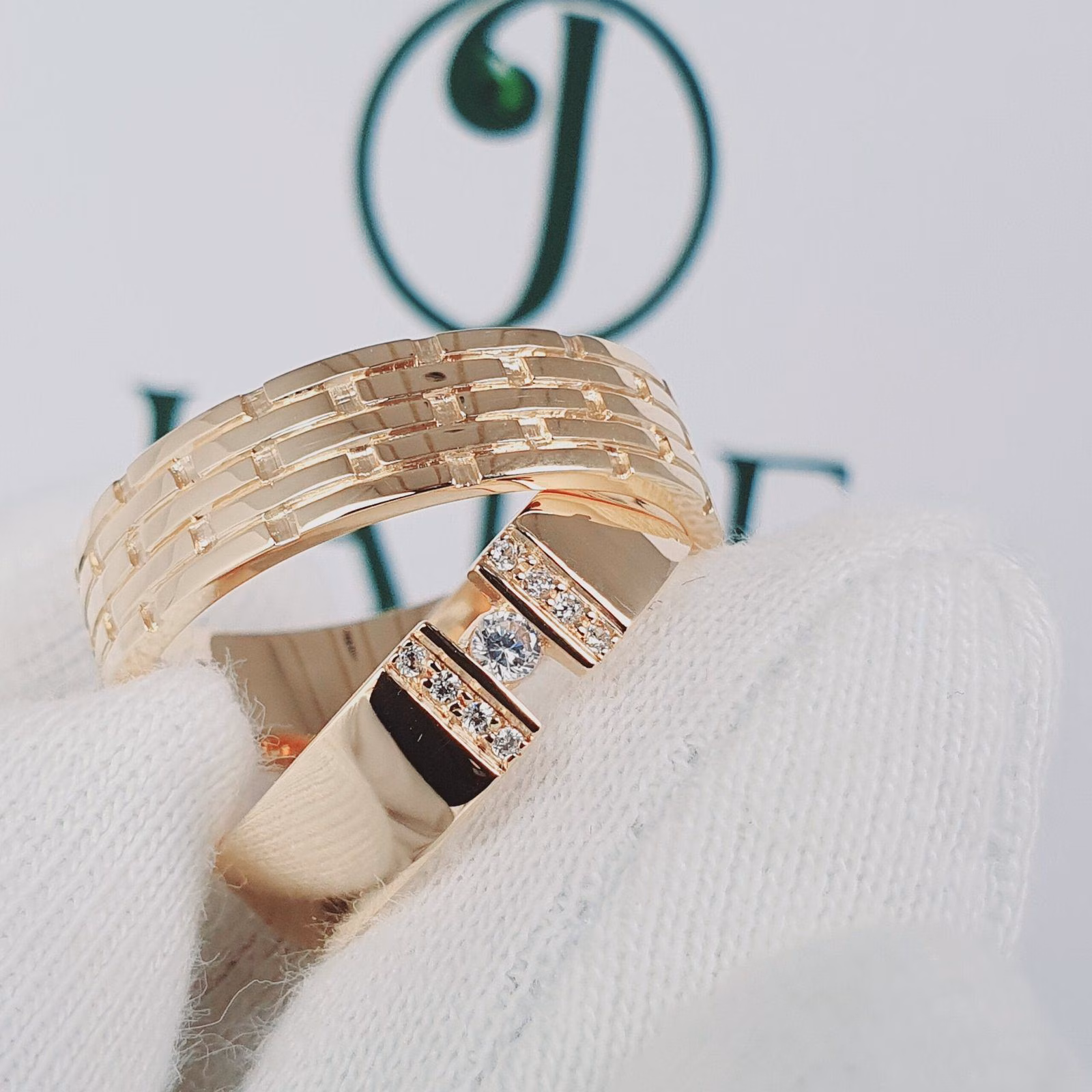 Alianzas para boda oro 18k