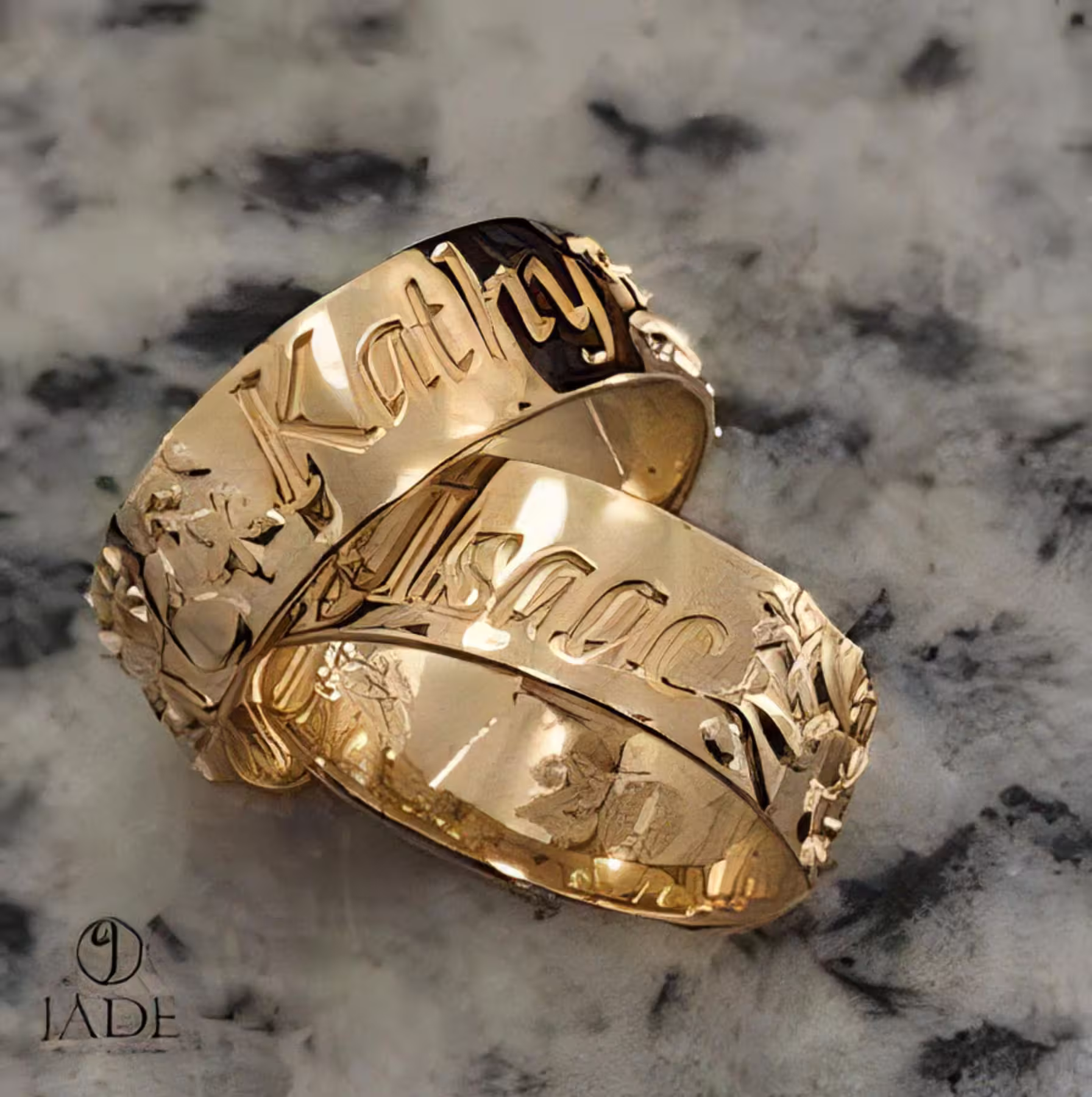 Alianzas Prince en oro de 18k