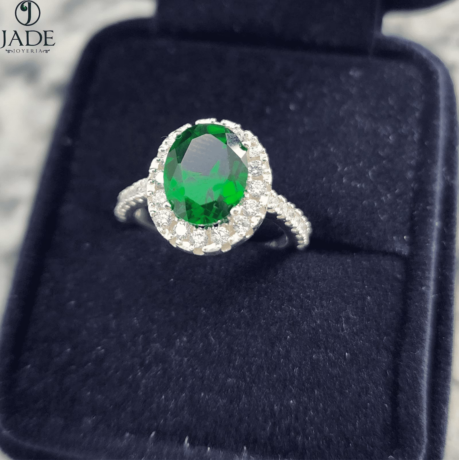 Anillo bienestar y esperanza en plata fina