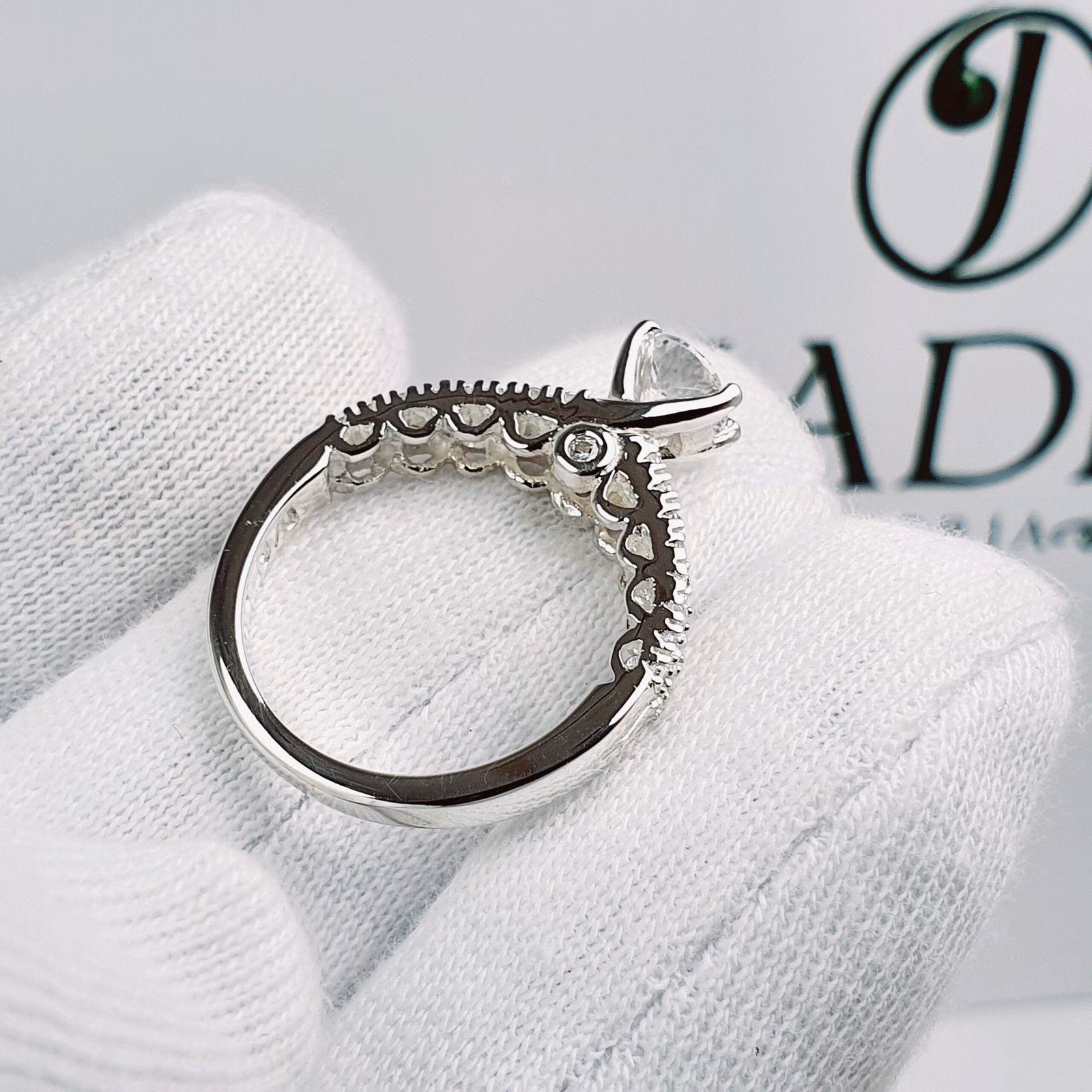 Anillo de Compromiso Plata "Diseñador"