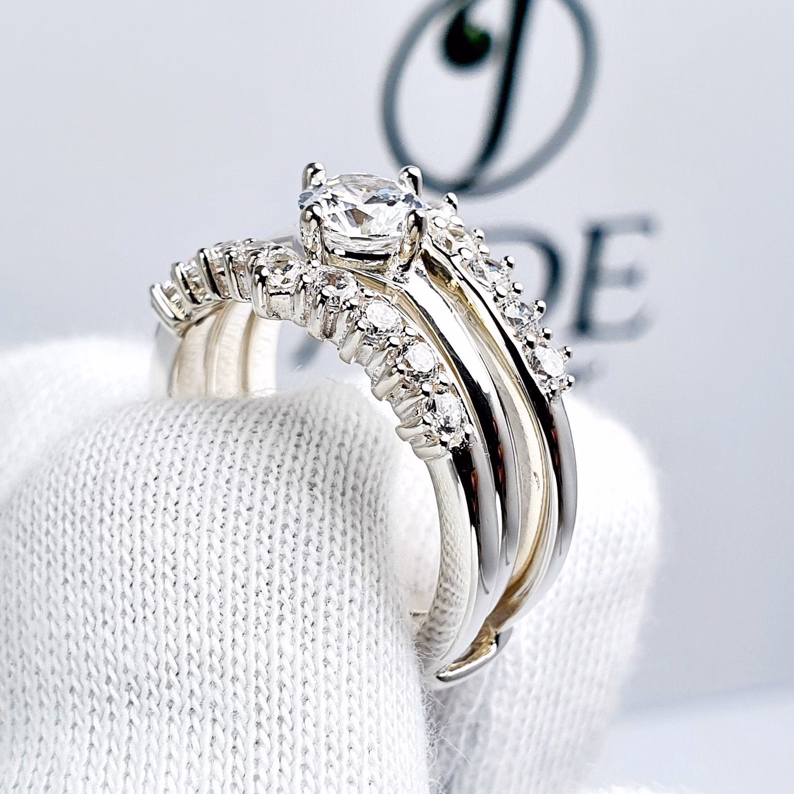 Anillo en Plata Doble Separable